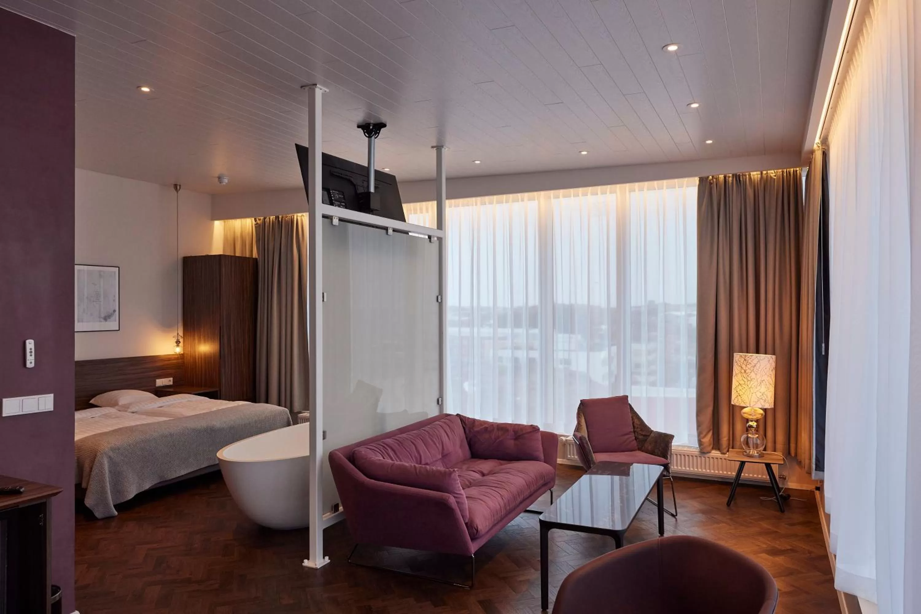 Bed in Hótel Vesturland