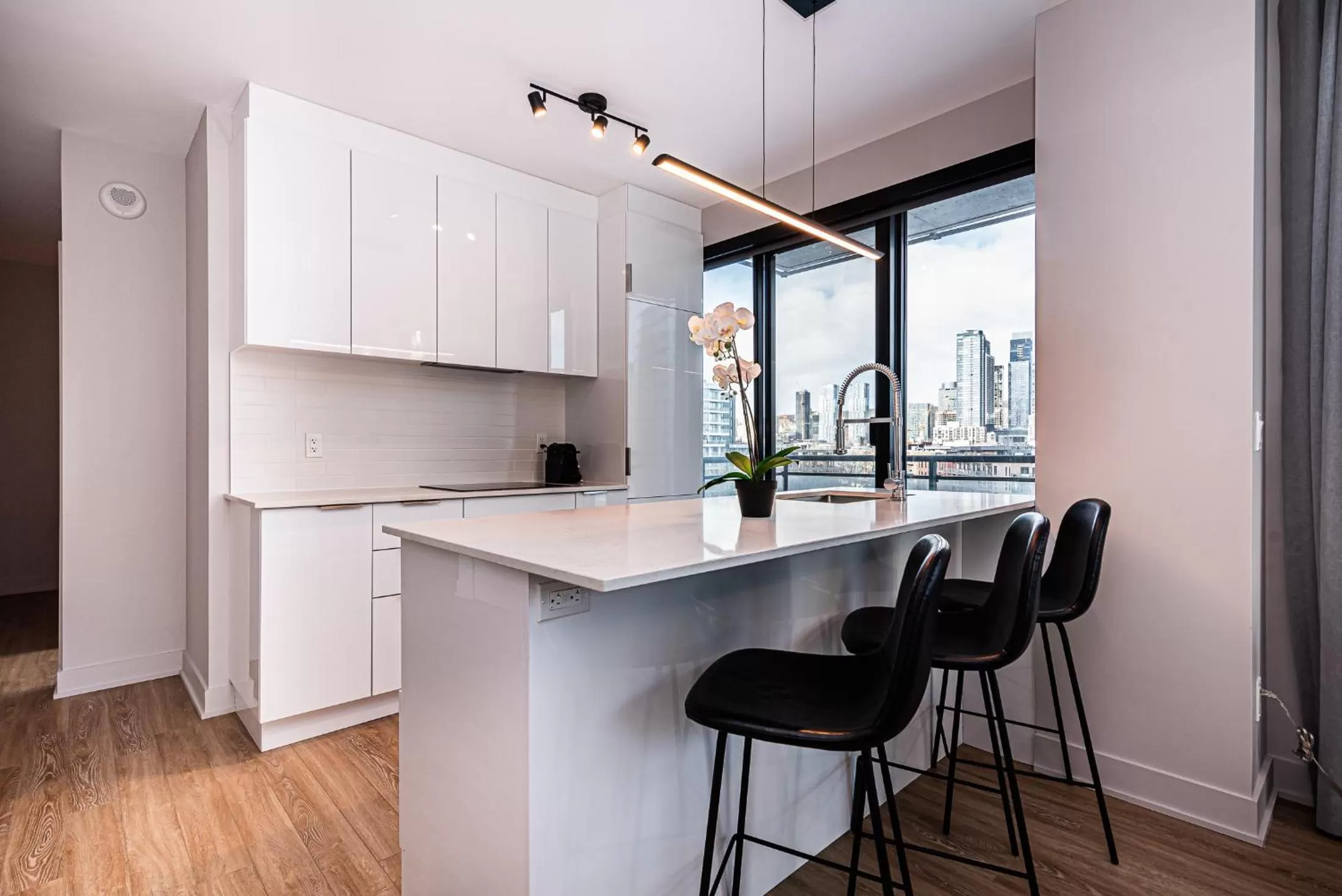 Kitchen or kitchenette in WERFY Luxury Apart-Hotel