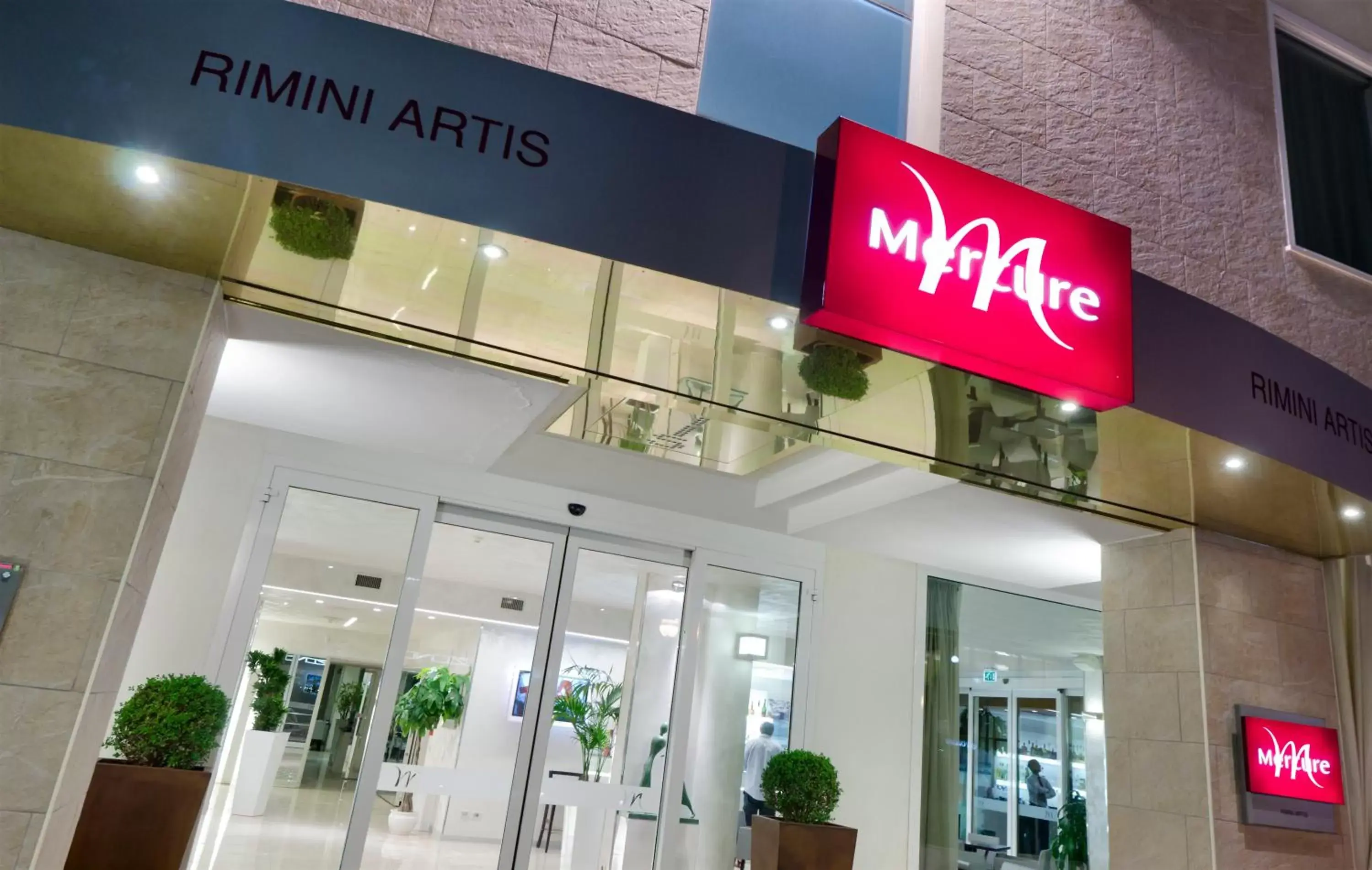 Facade/entrance, Property Logo/Sign in Mercure Hotel Rimini Artis