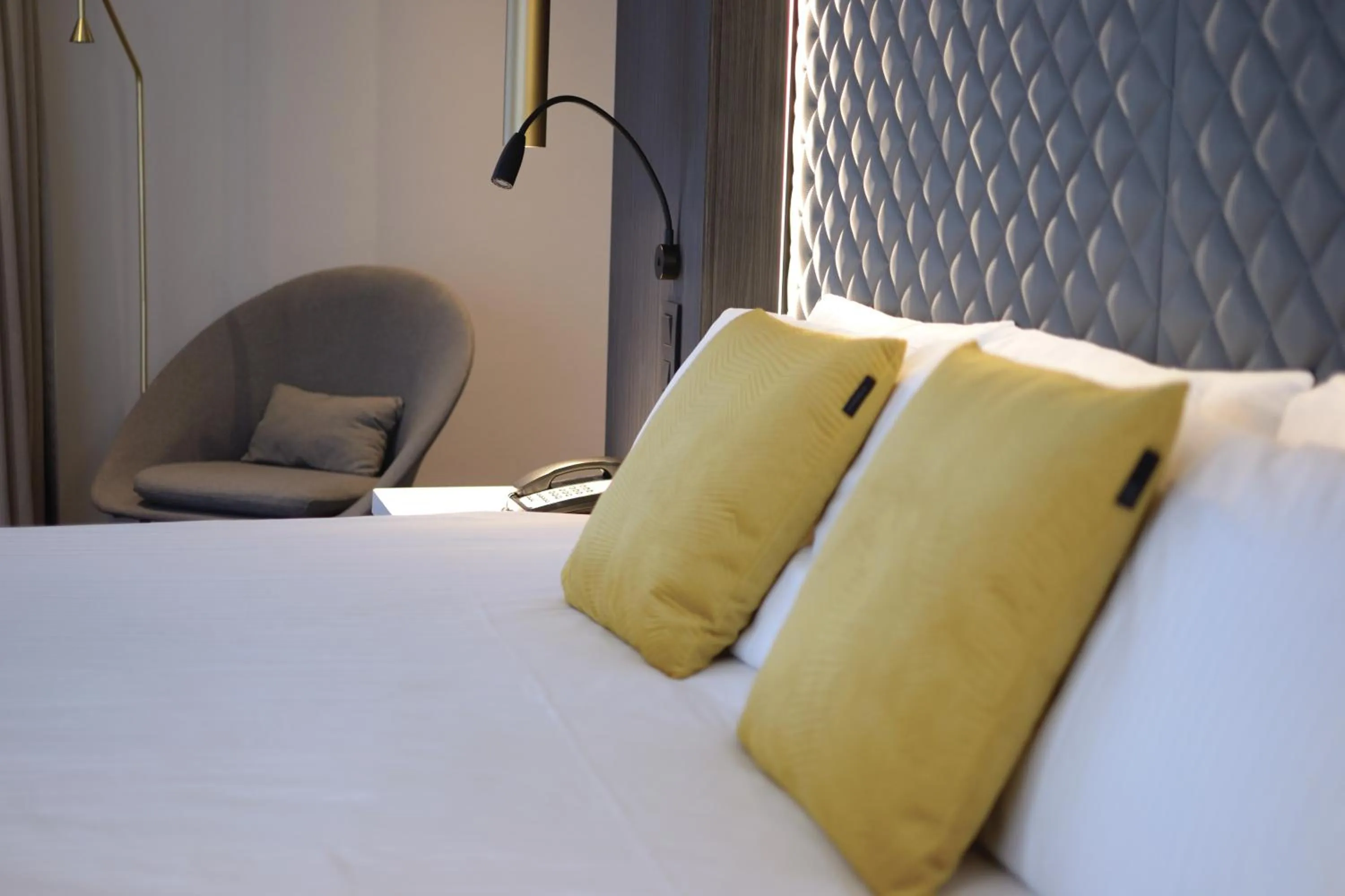 Bed in Radisson BLU Palace Hotel, Spa