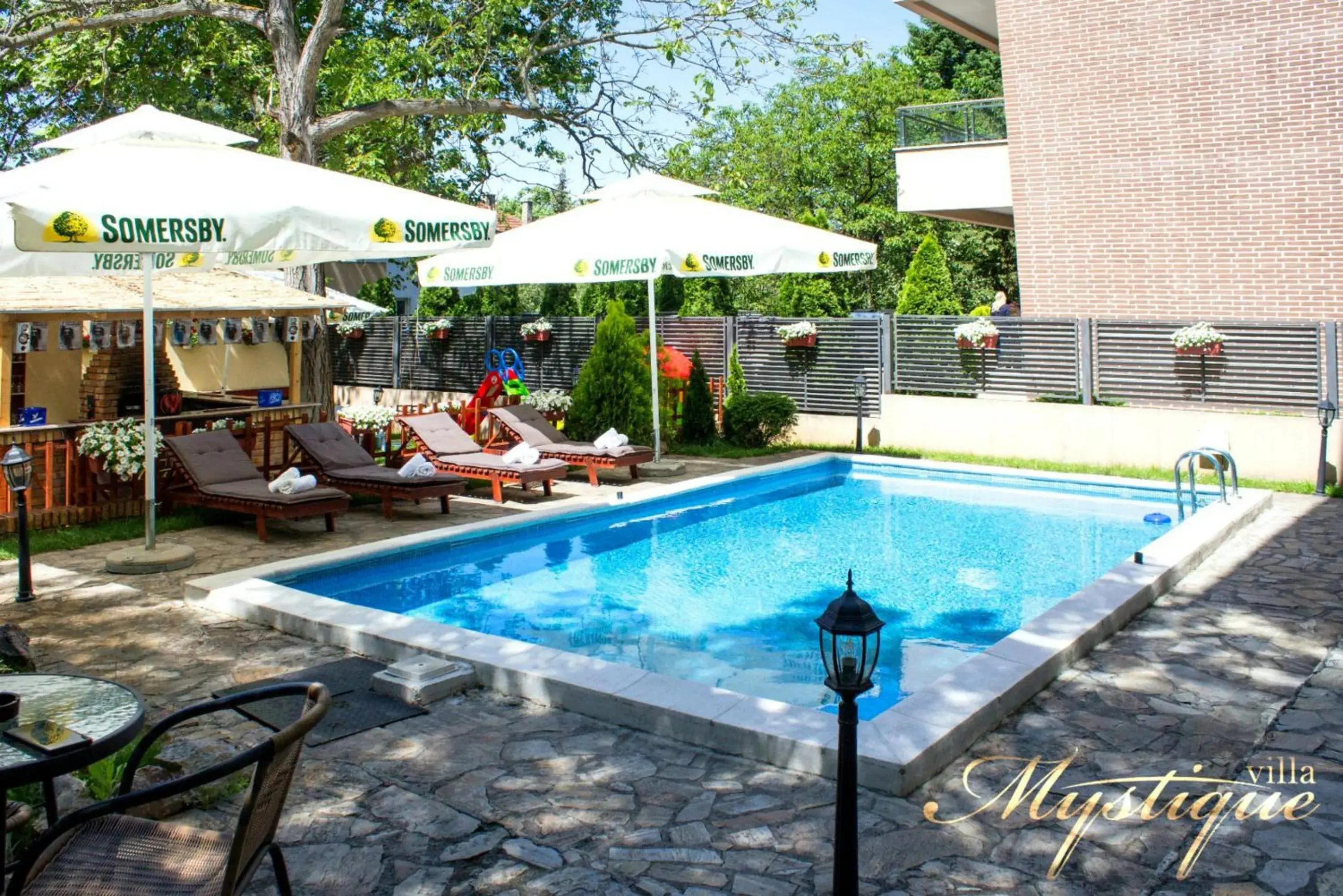 Garden, Swimming Pool in Villa Mystique