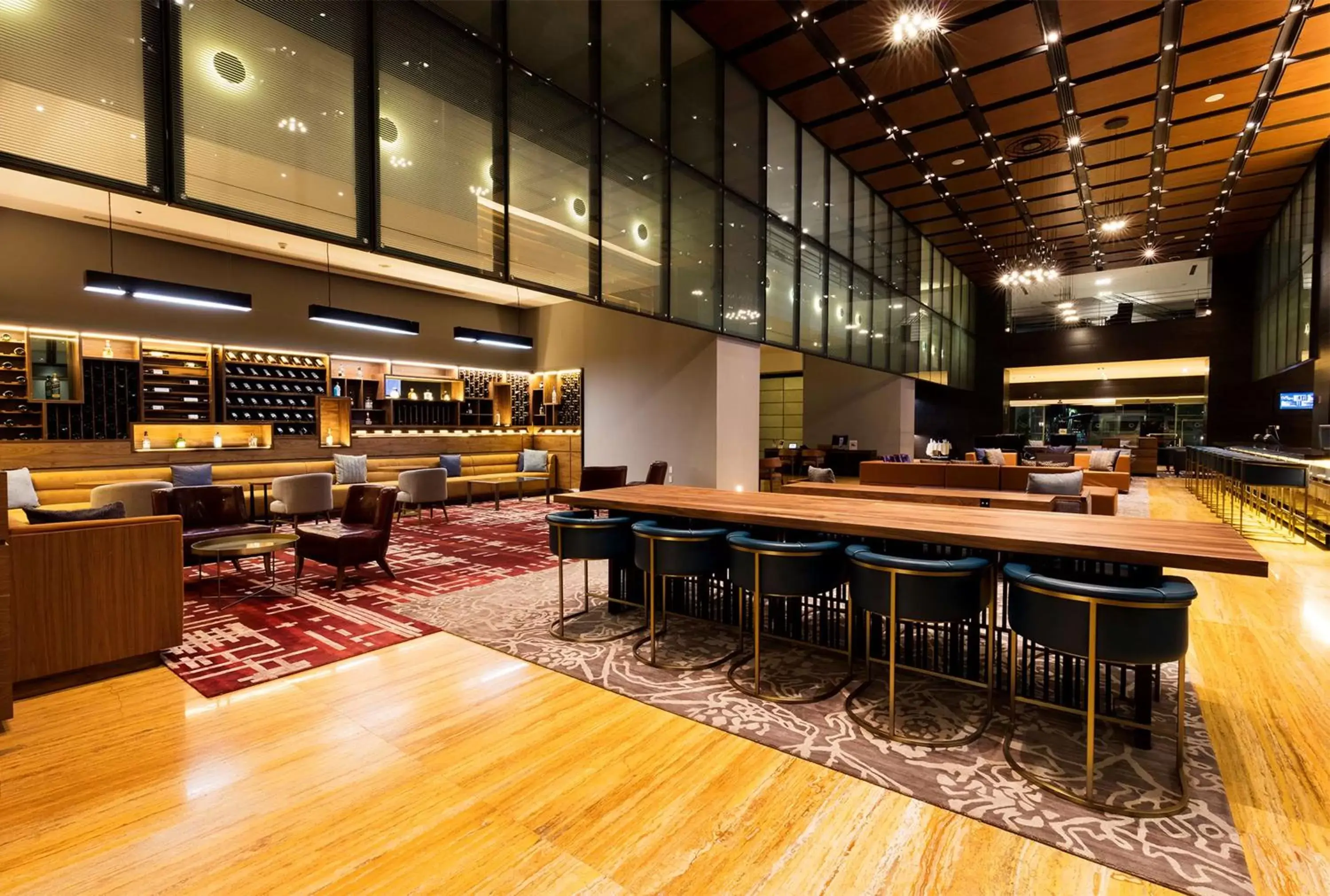 Lobby or reception, Lounge/Bar in Hilton Mexico City Reforma