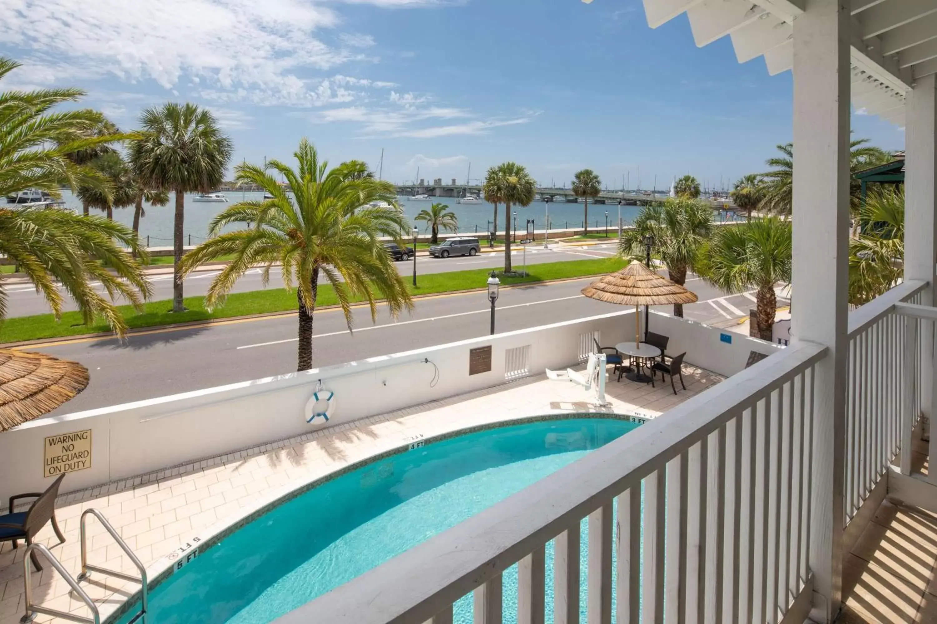 Pool View in Hilton Saint Augustine Historic Bayfront