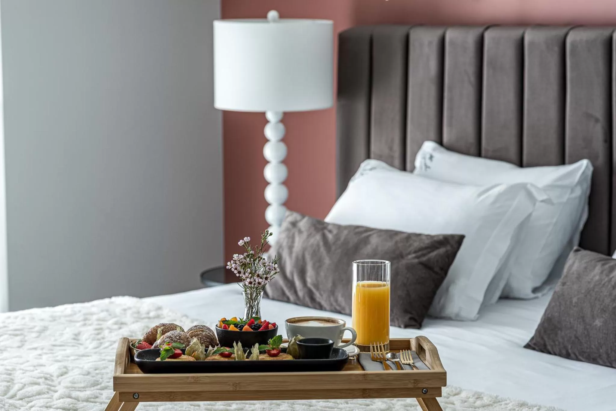 Bed in Oginski Hotel