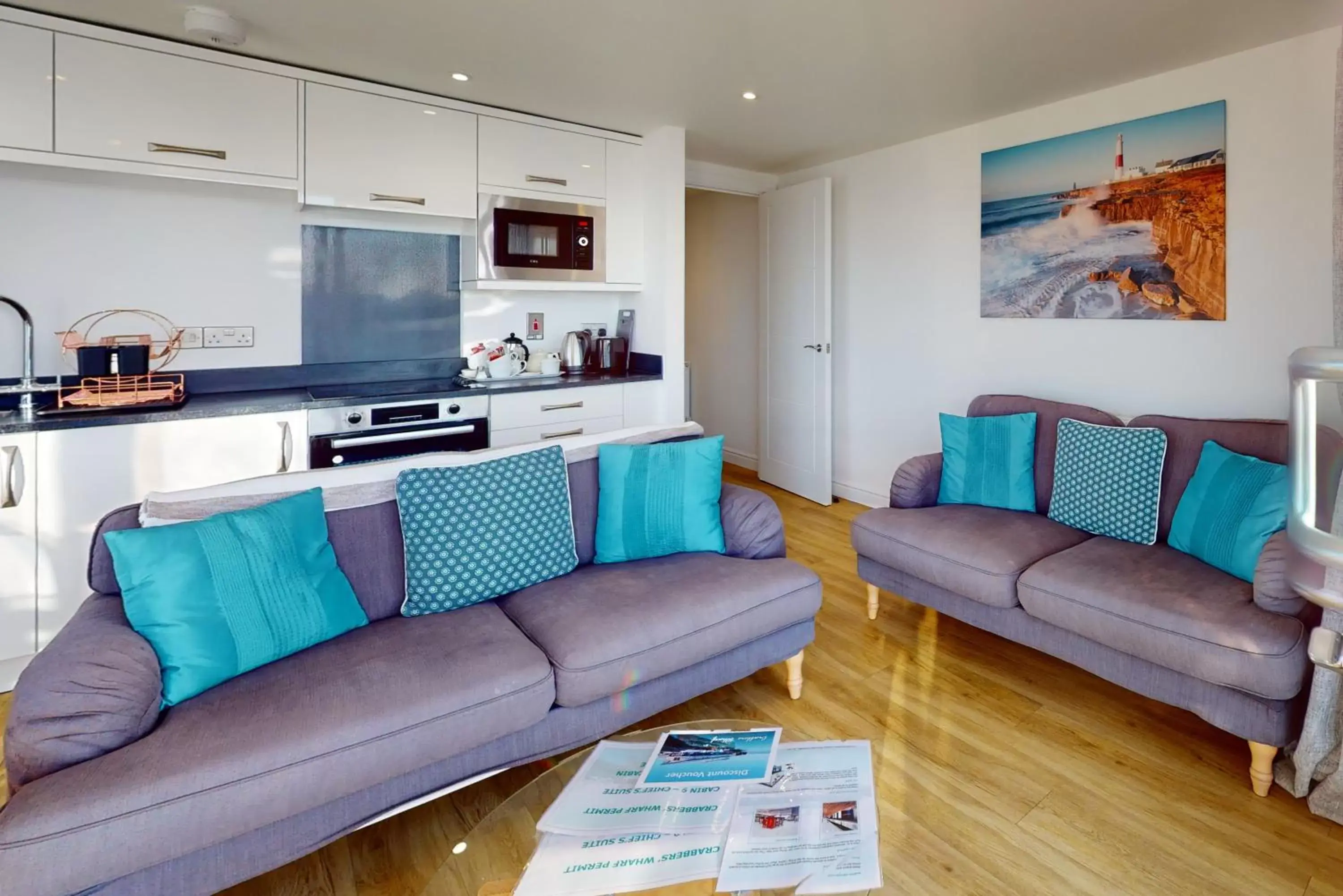 Seating Area in Crabbers' Wharf