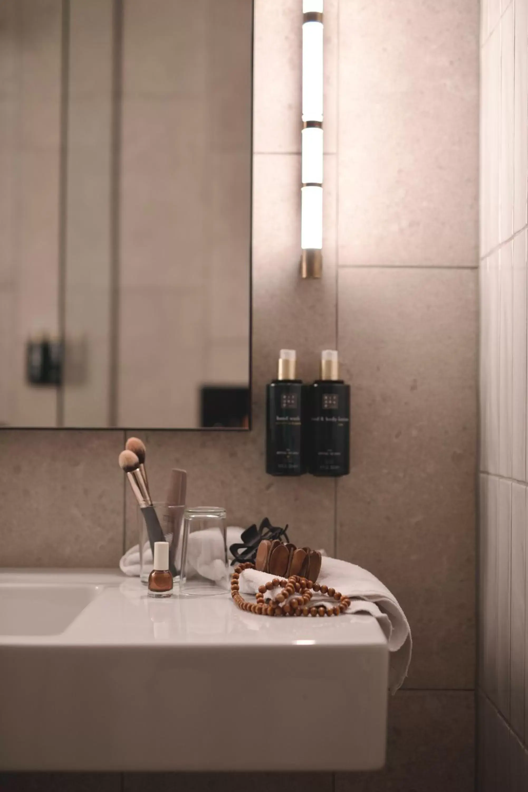 Bathroom in Clarion Collection Hotel Tapetfabriken Bathroom in Clarion Collection Hotel Tapetfabriken
