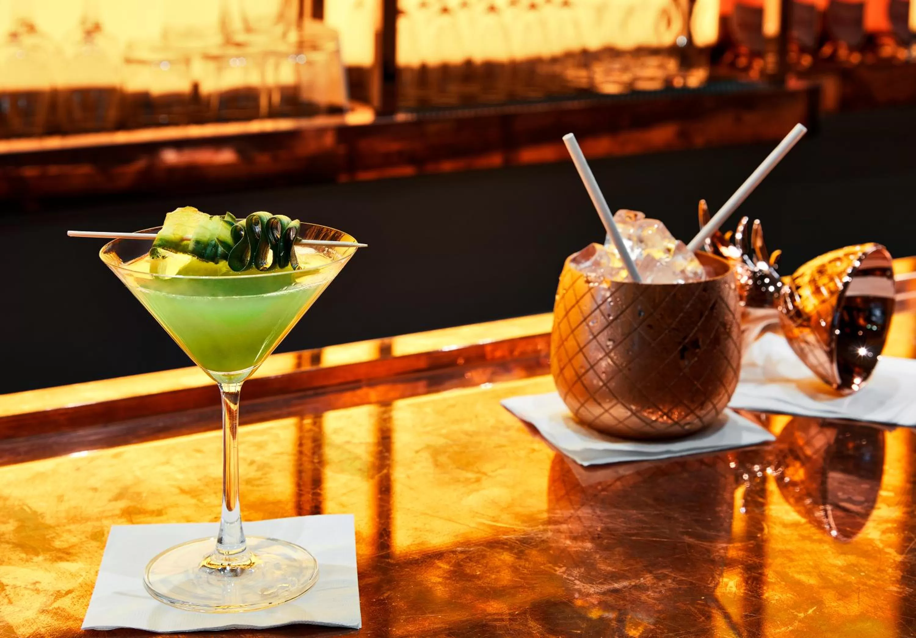 Drinks in Hotel Hendricks