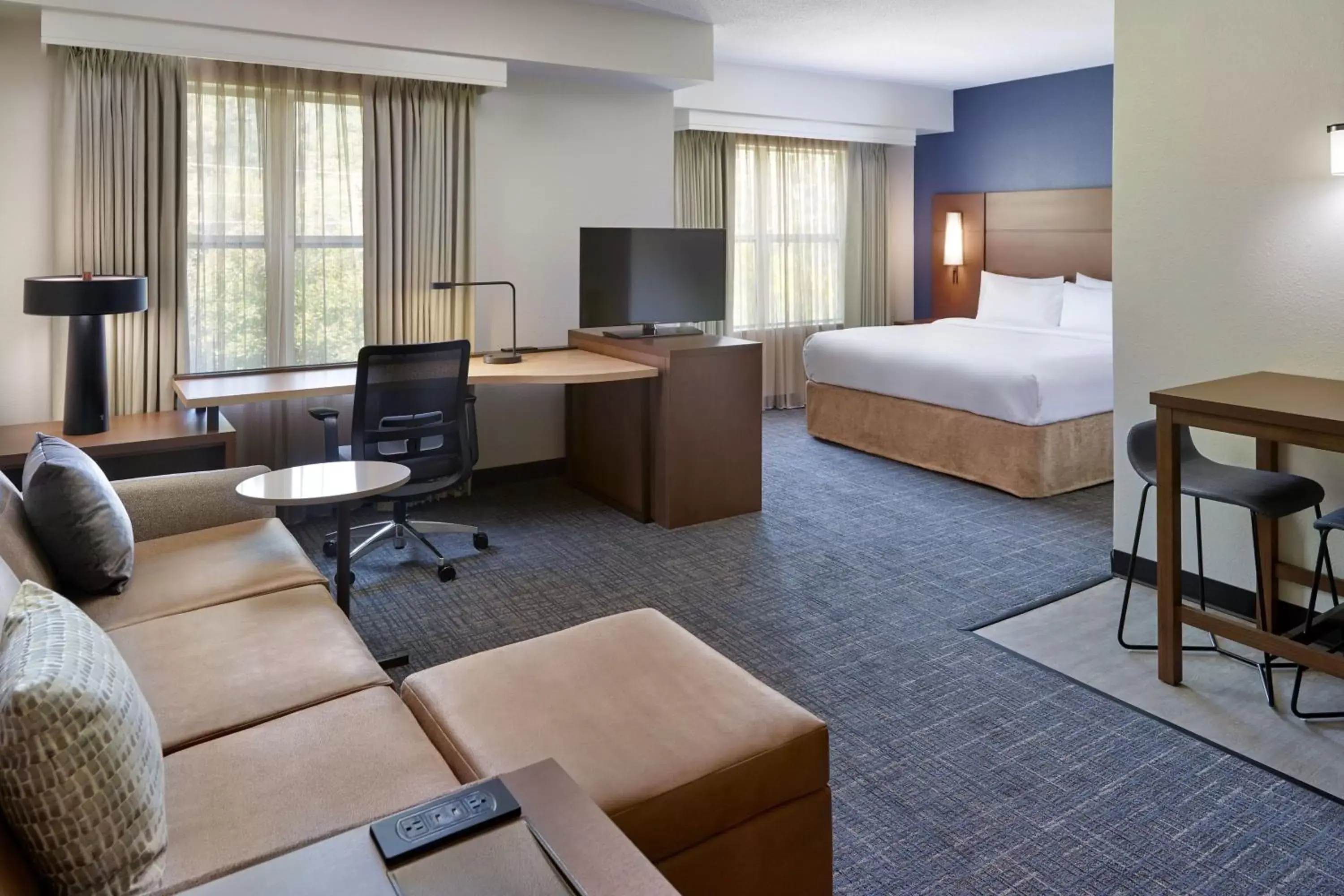 Photo of the whole room in Residence Inn Asheville Biltmore