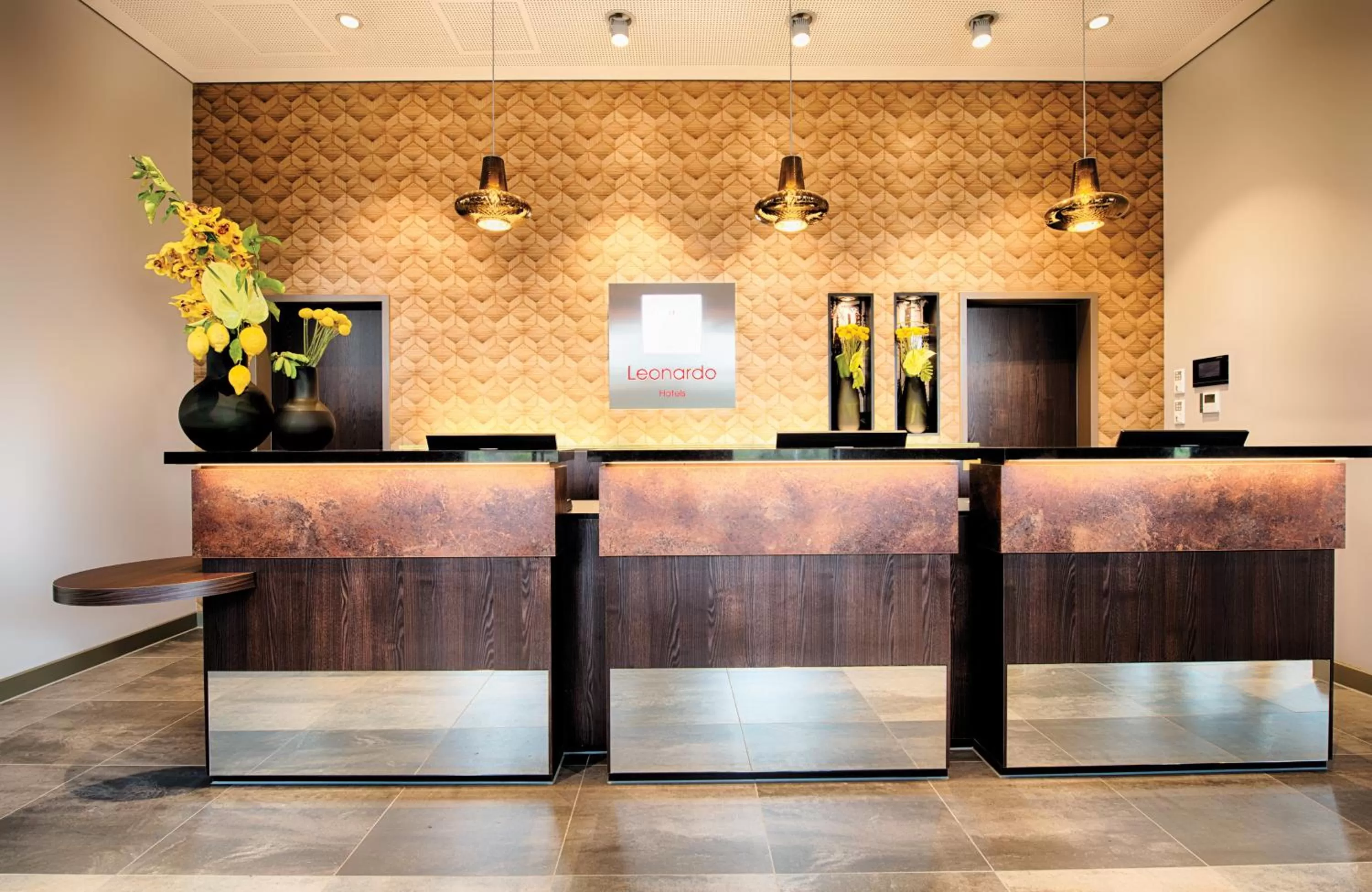 Lobby or reception in Leonardo Royal Hotel Ulm