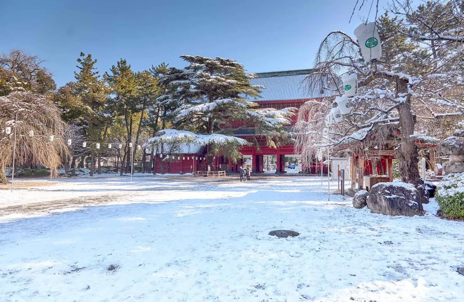 Nearby landmark, Winter in Shiba Park Hotel