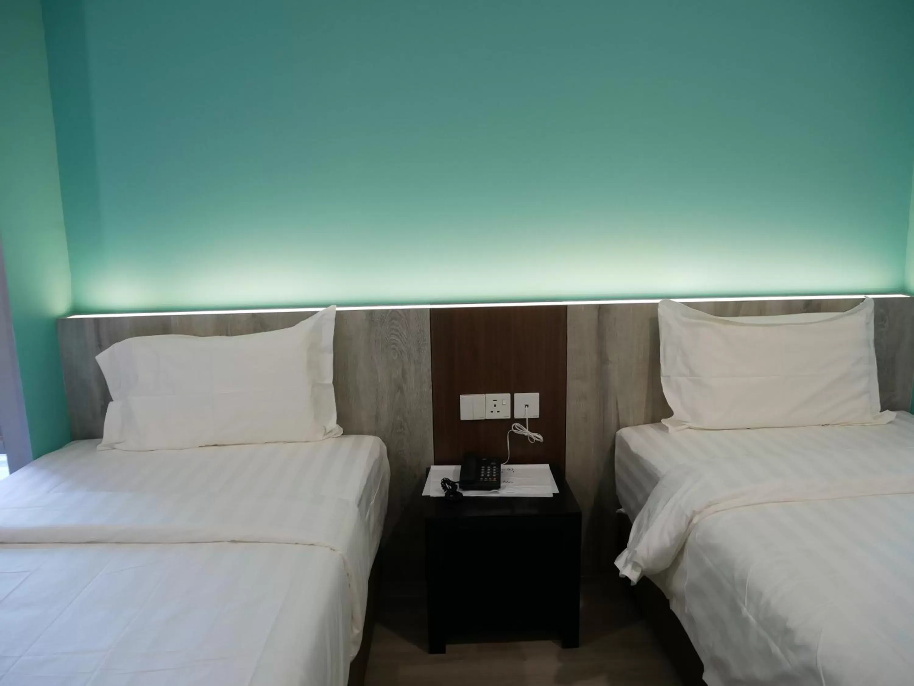 Bed in Pantai Regal City Hotel