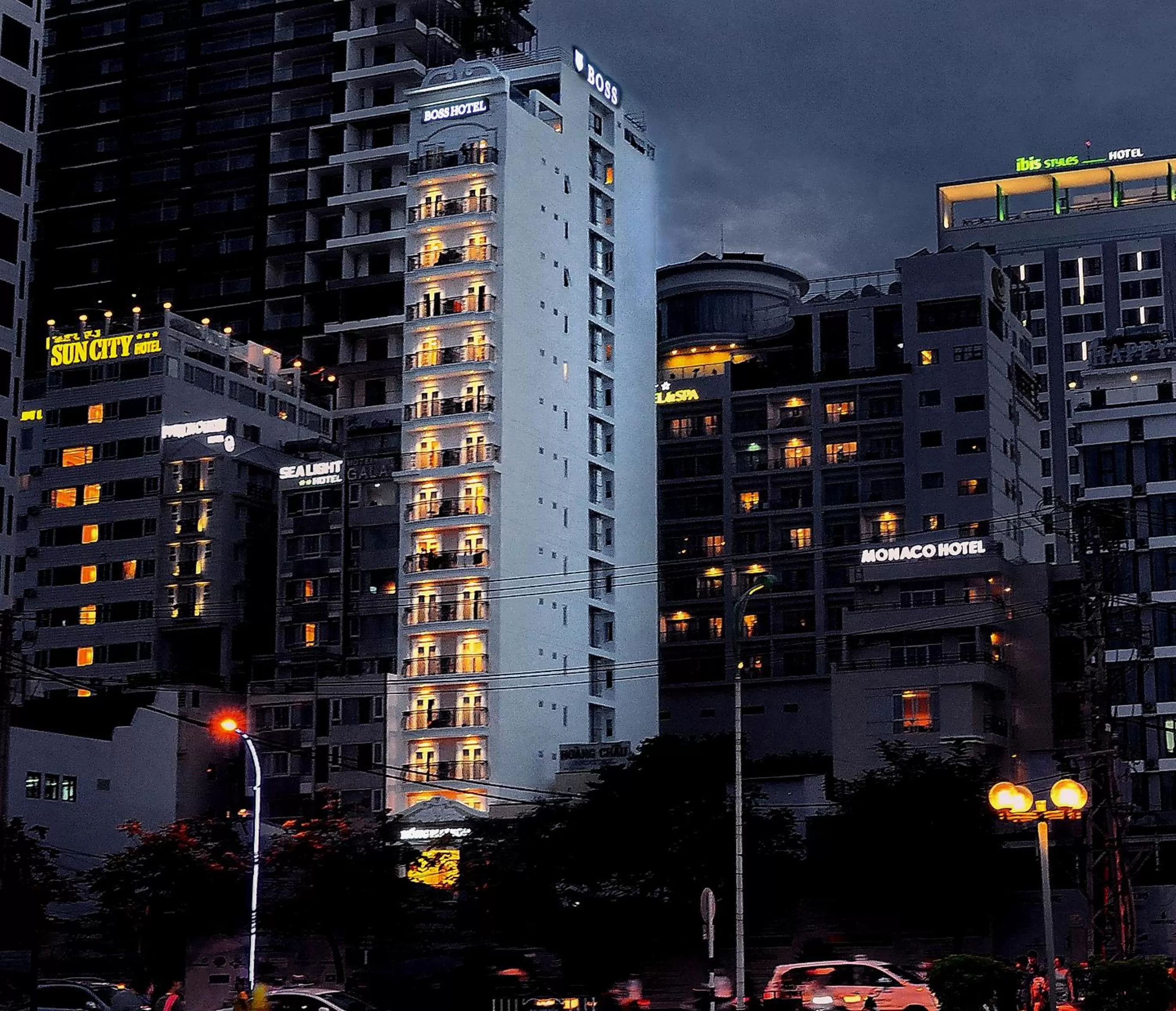 Property building in Boss Hotel