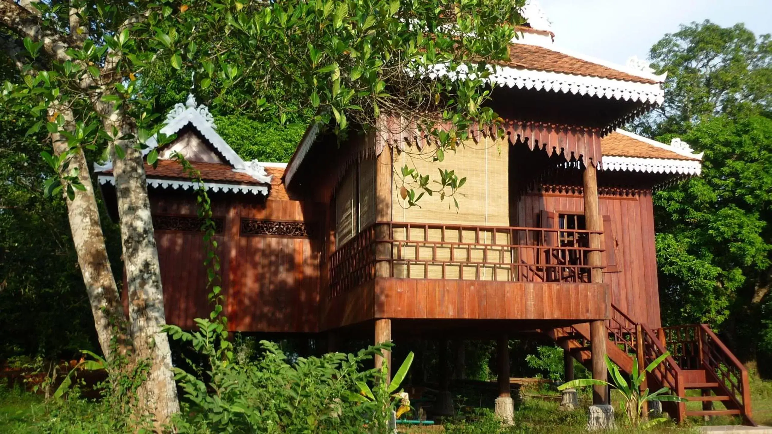 Patio, Property Building in Soriyabori Villas Resort