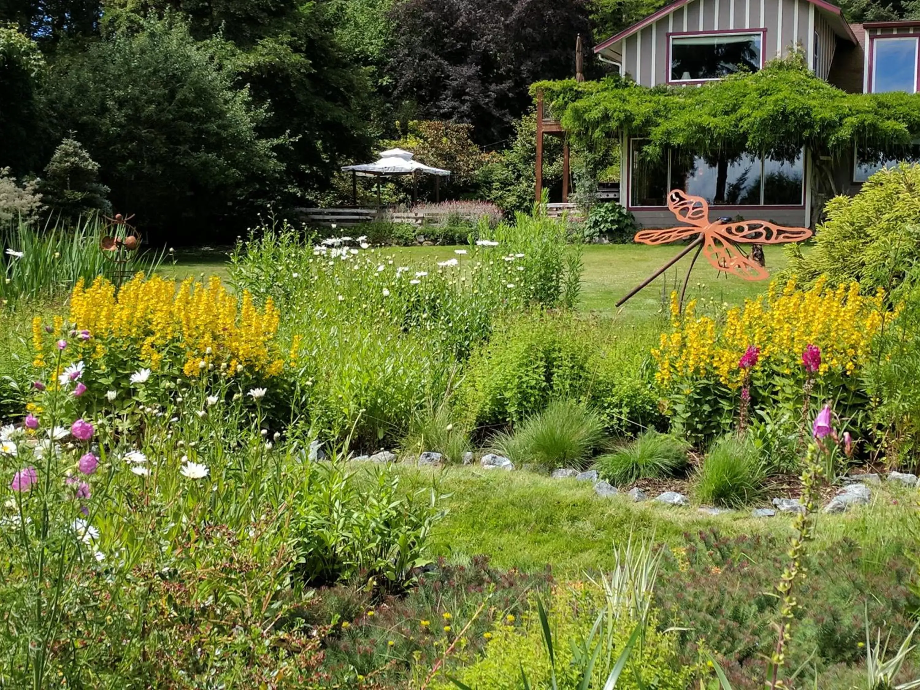 Garden in The Bluff on Whidbey