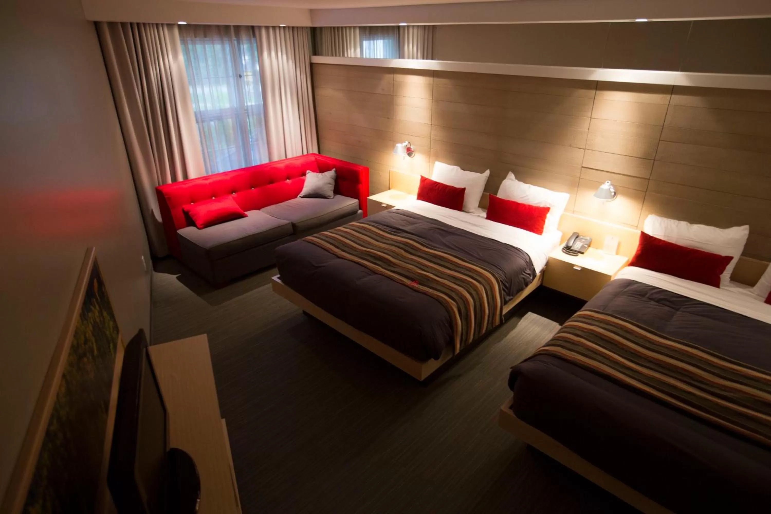 Bed in Gîte du Mont-Albert - Sepaq