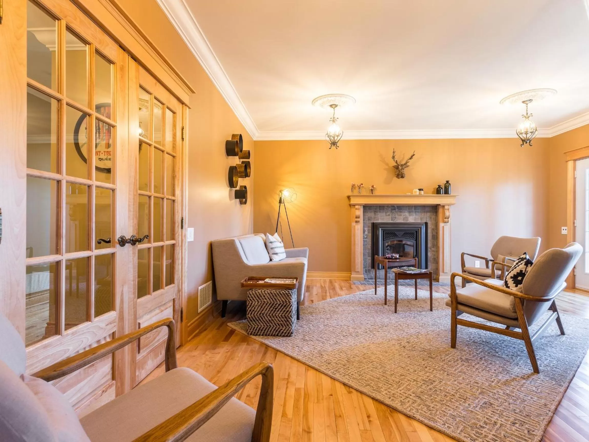 Living room in Les Dames du Lac