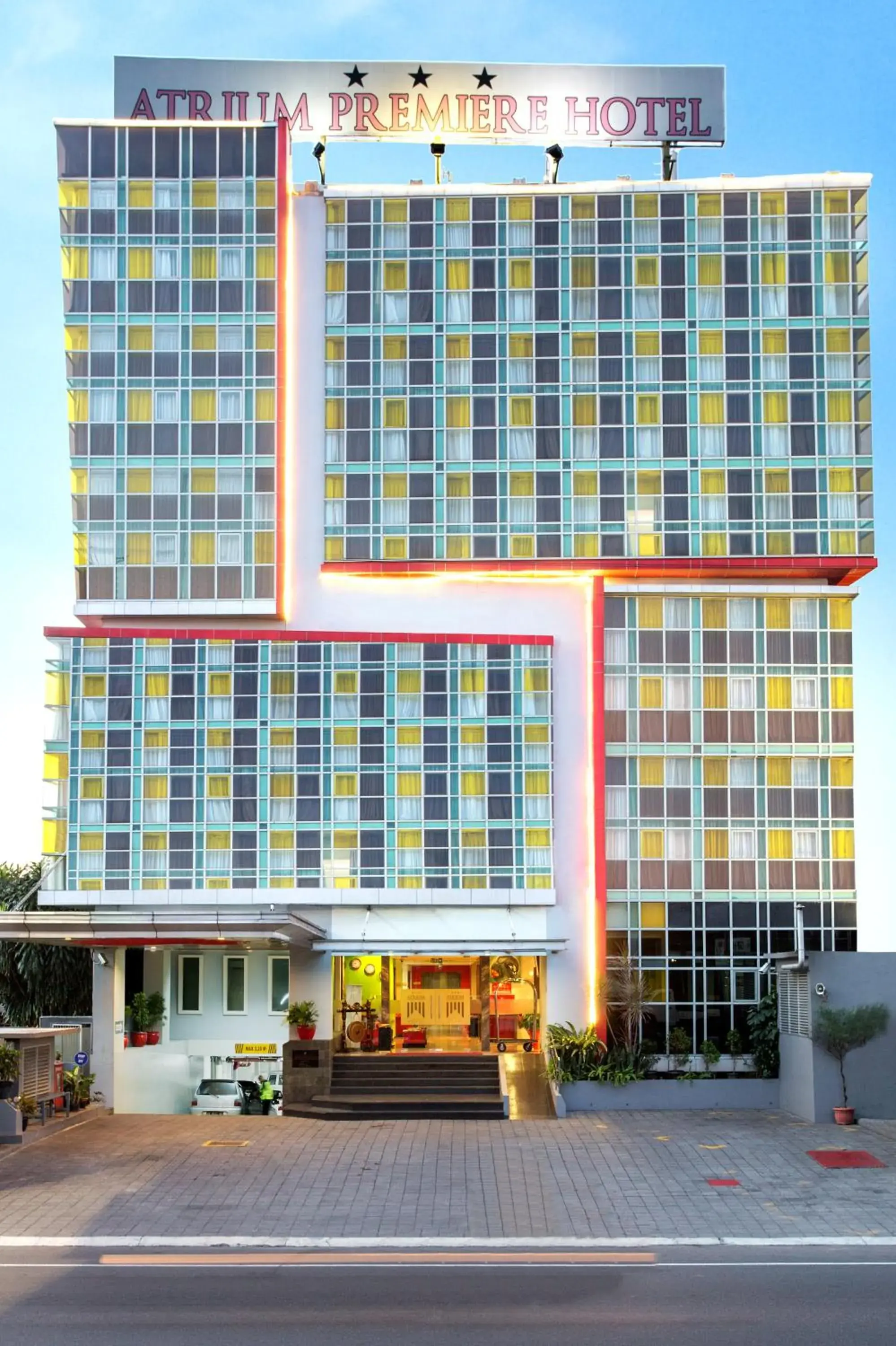 Property Building in Atrium Premiere Hotel