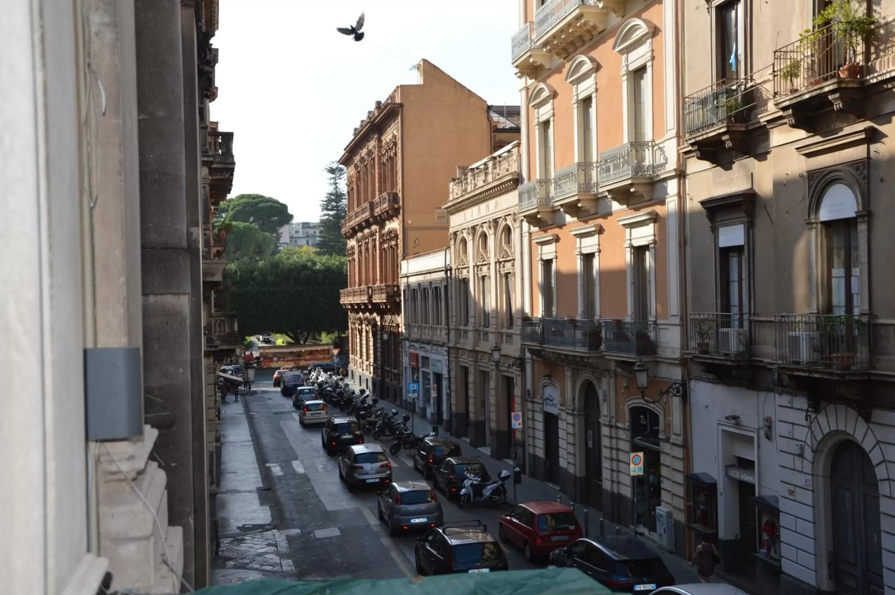 City view in B&B Giardino Bellini-centro