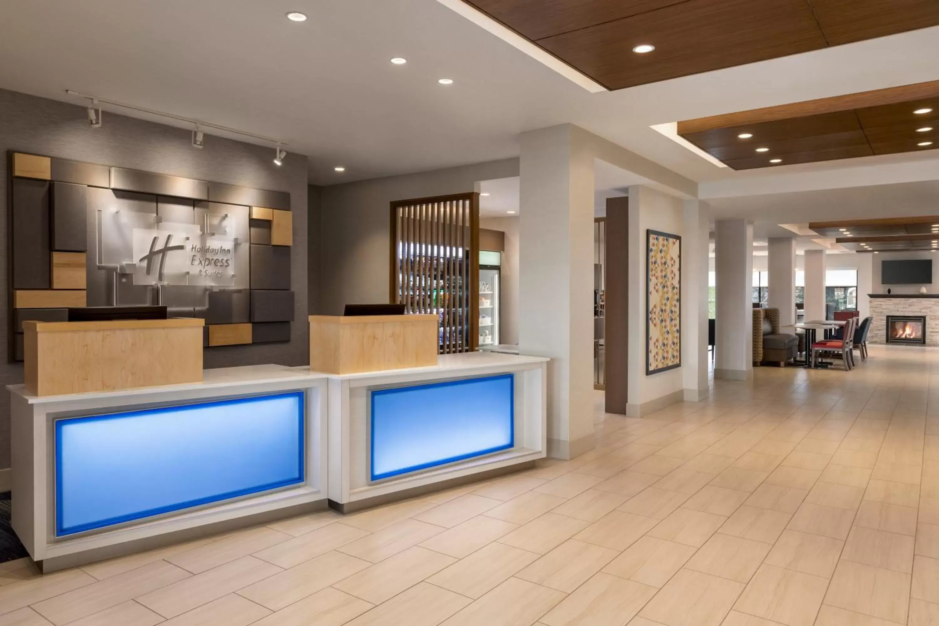 Lobby or reception in Holiday Inn Express & Suites Denver Airport by IHG Lobby or reception in Holiday Inn Express & Suites Denver Airport by IHG
