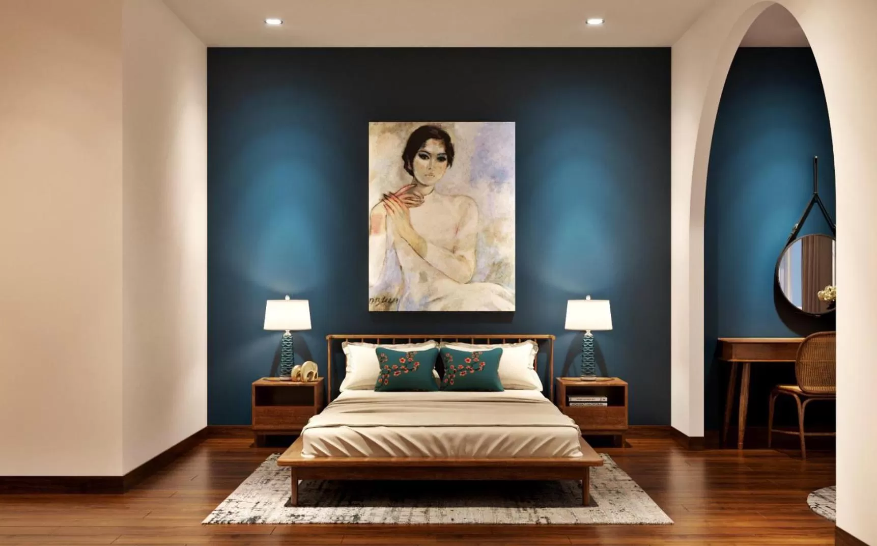 Bedroom, Bed in Chez Mimosa Local