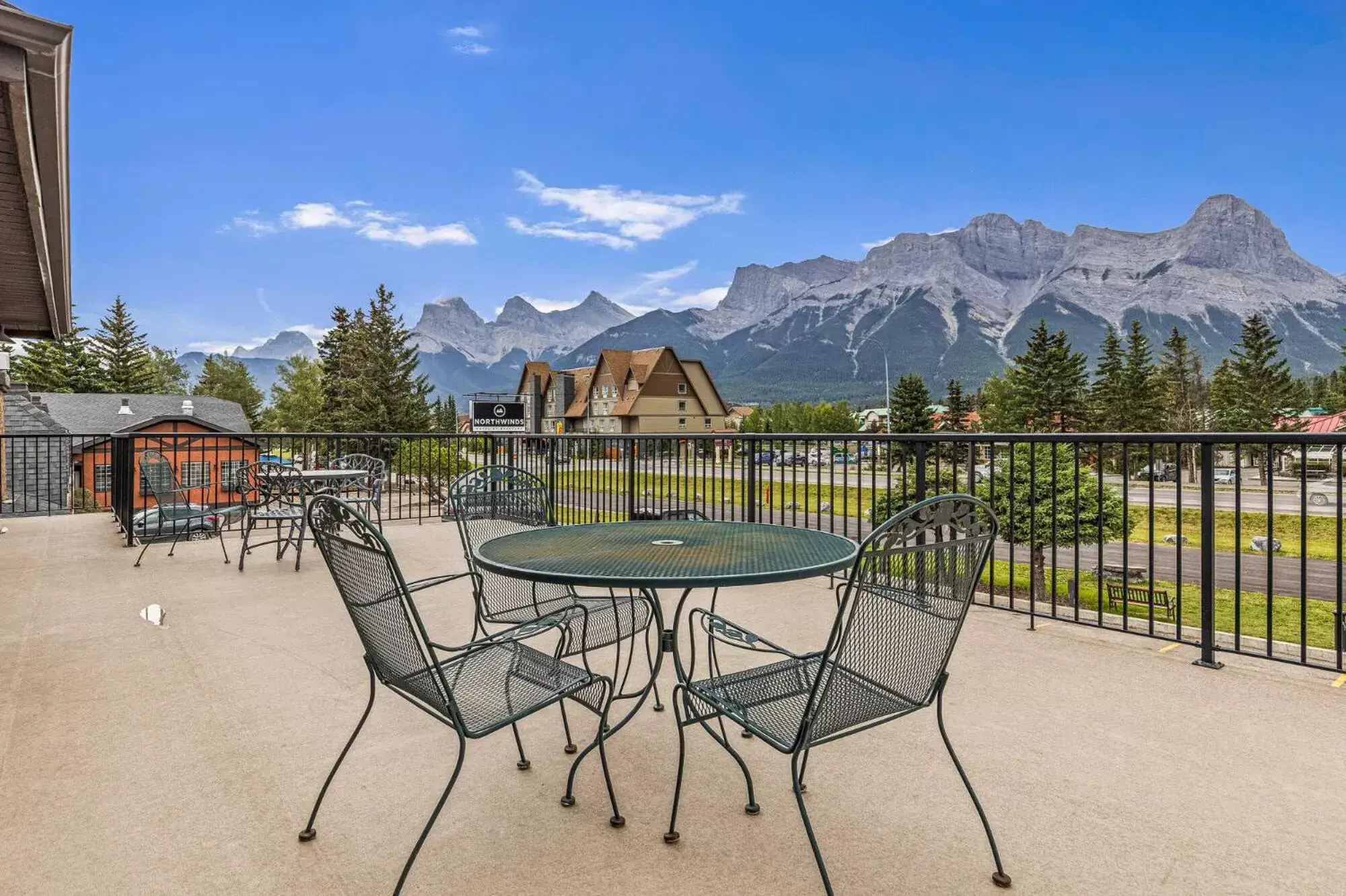 Patio, Mountain View in Northwinds By Basecamp
