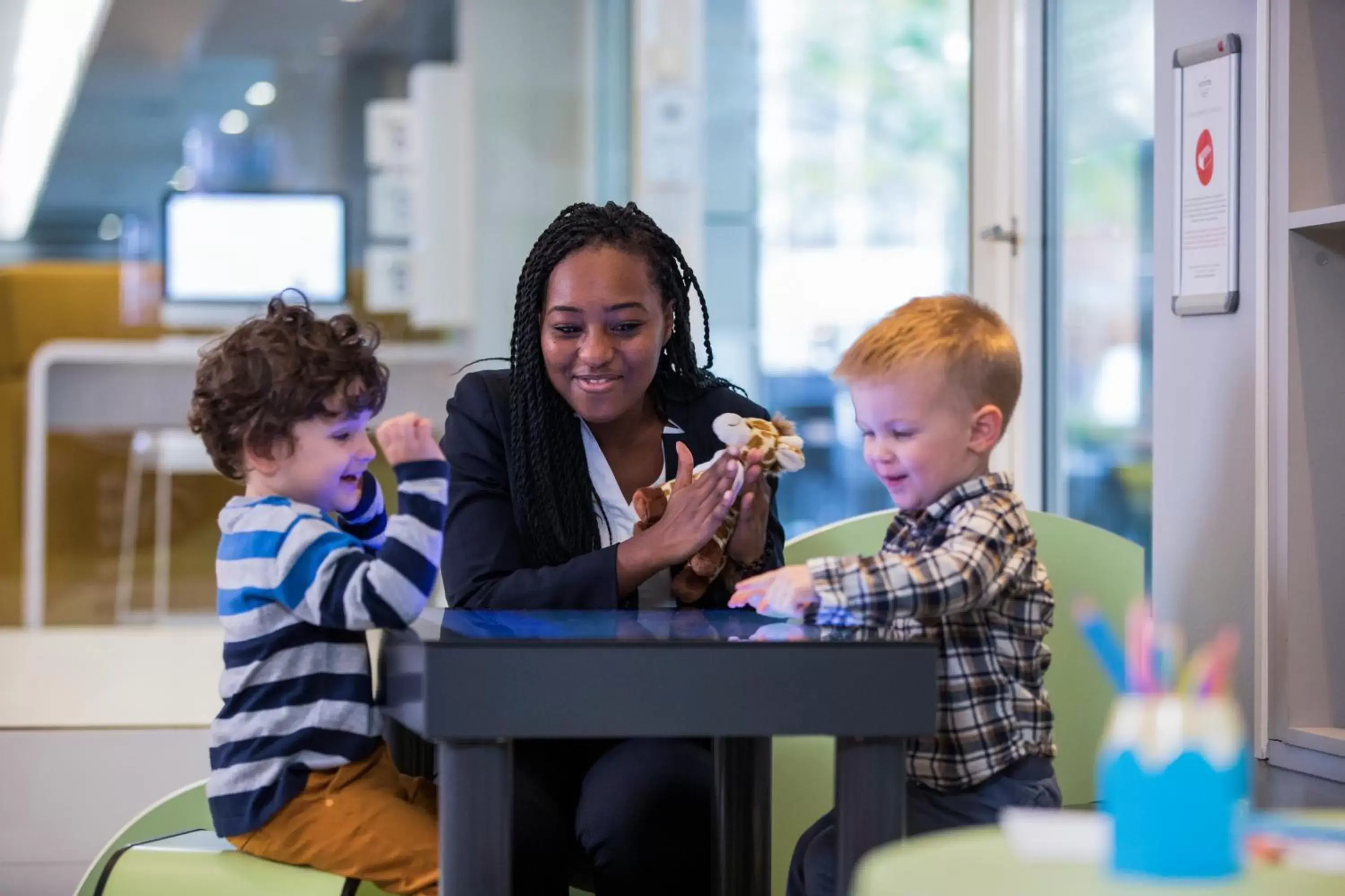 Children play ground, Family in Novotel Luxembourg Kirchberg