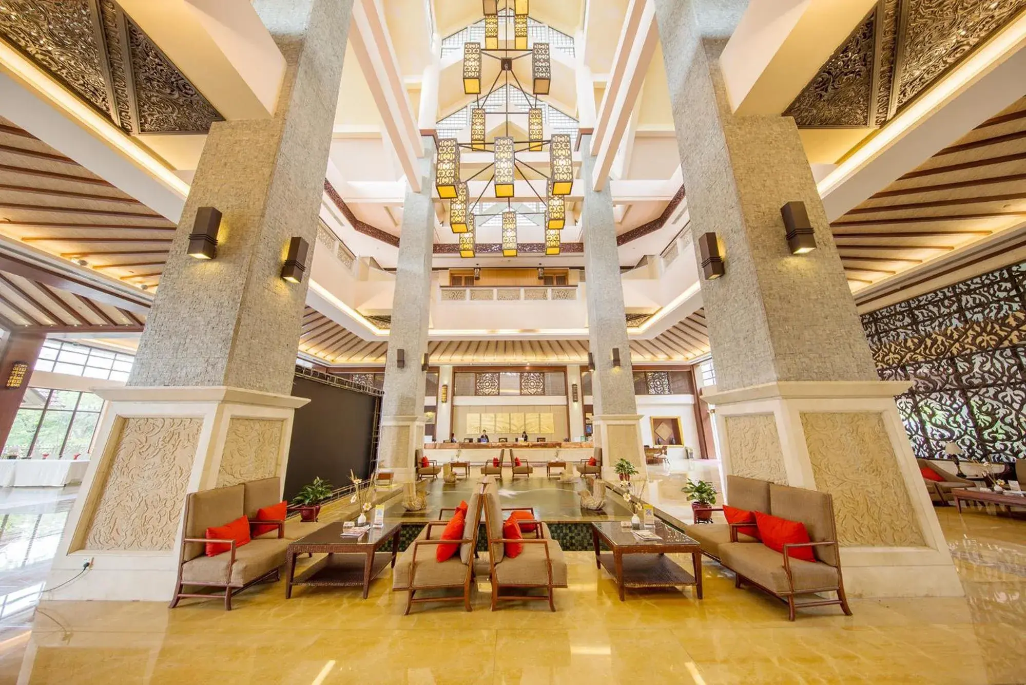 Lobby or reception, Restaurant/Places to Eat in Dongguang Richwood Garden Hotel