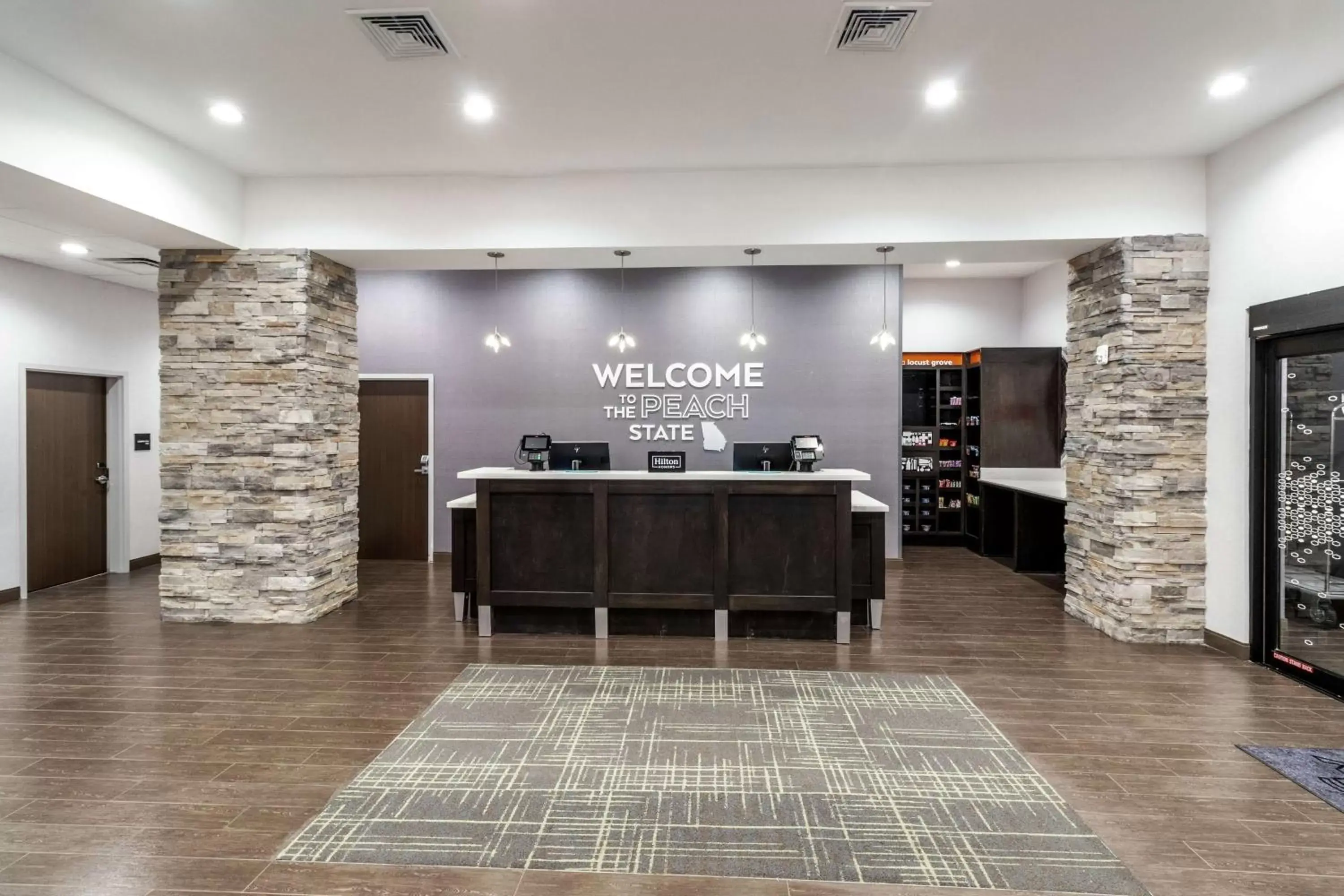 Lobby or reception in Hampton Inn Locust Grove