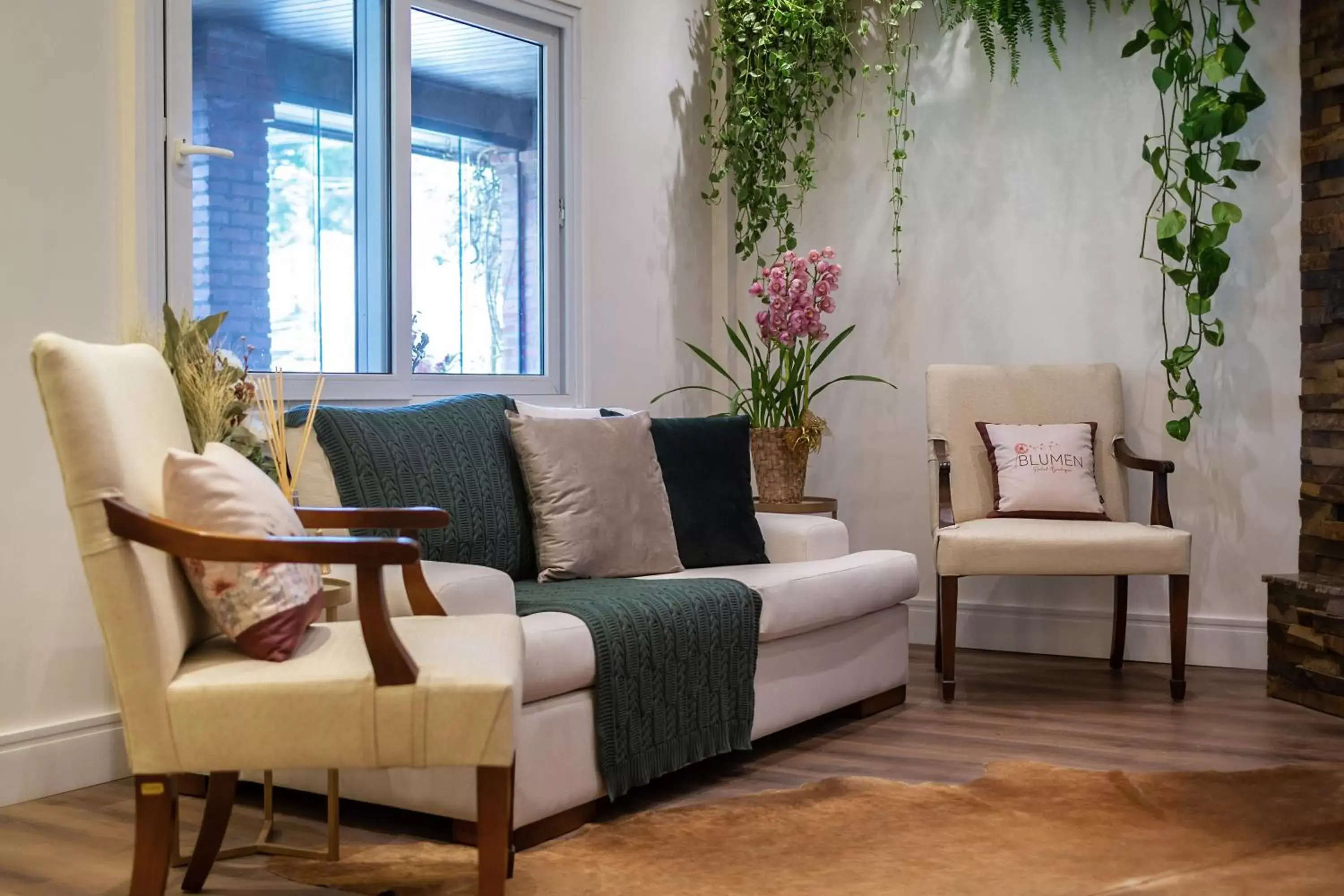 Living room in Blumen Hotel Boutique Living room in Blumen Hotel Boutique