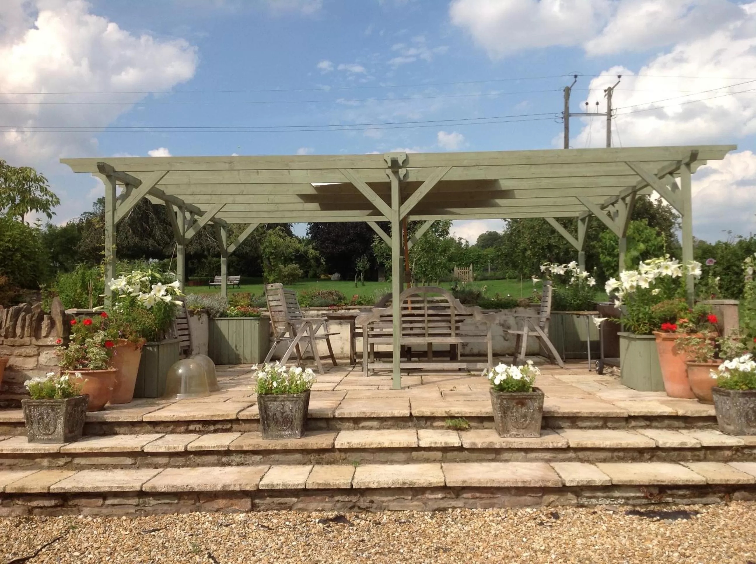 Patio in The Coach House