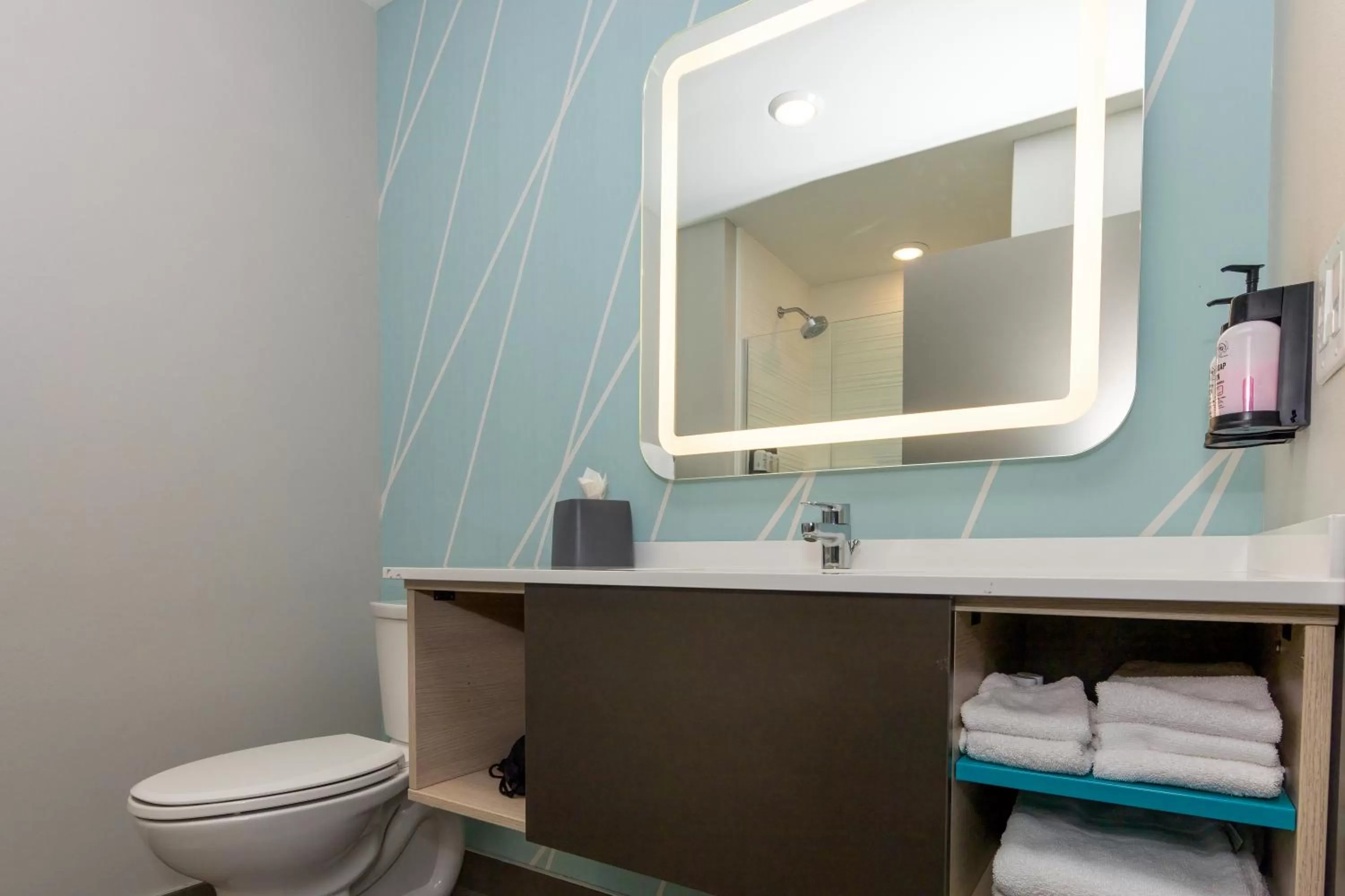 Bathroom in Avid Hotels - Denver Airport Area by IHG
