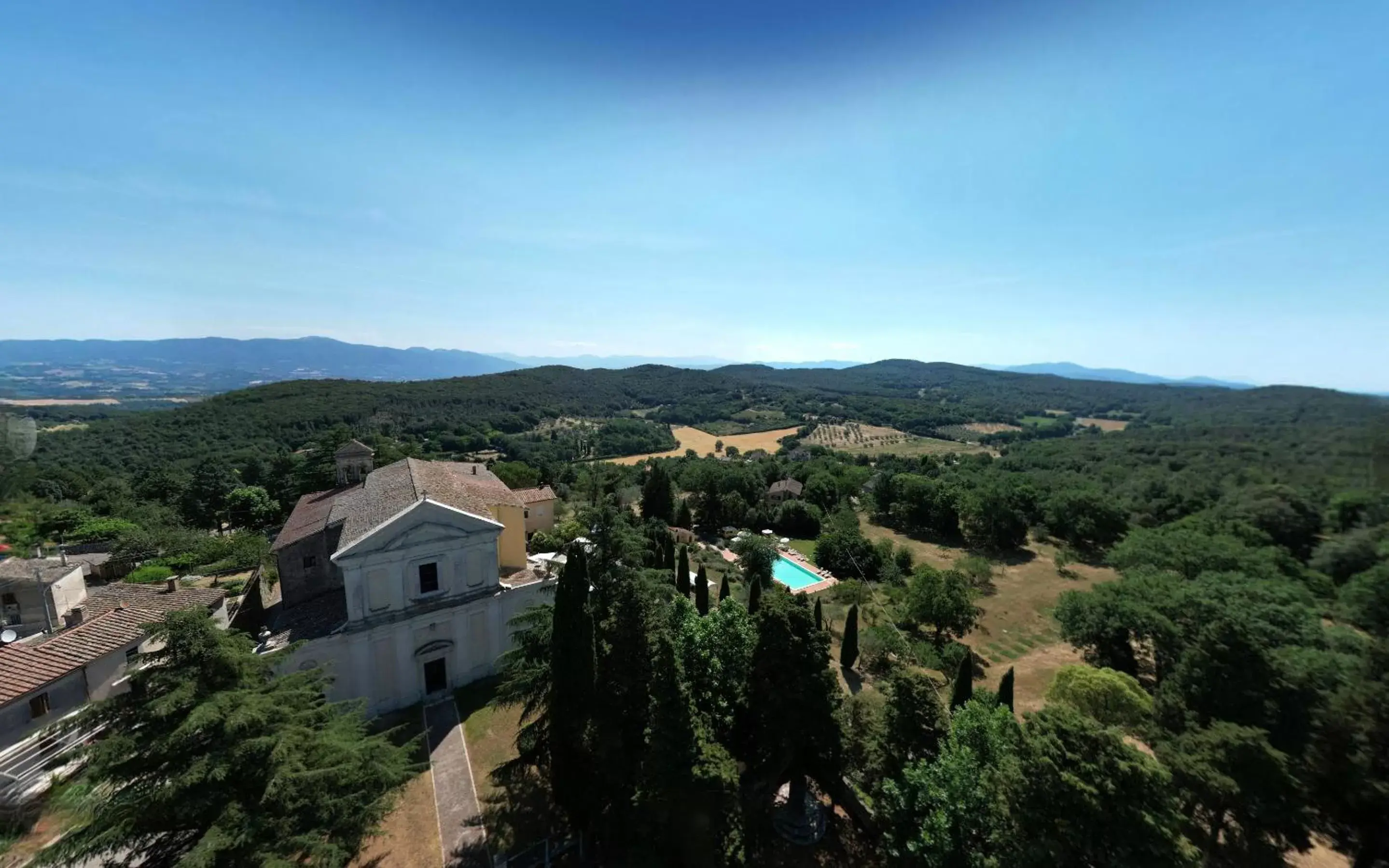 Property building, Bird's-eye View in Monastero Le Grazie