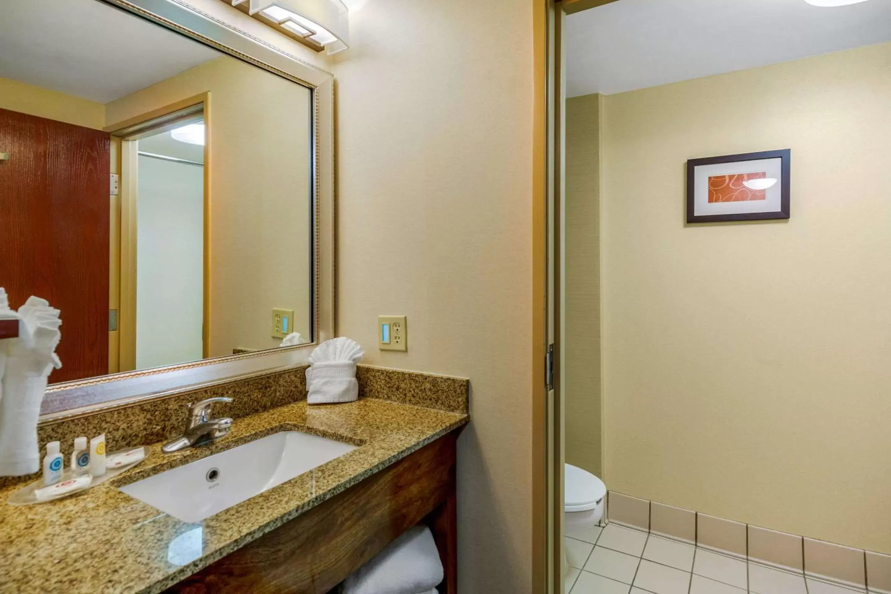 Photo of the whole room, Bathroom in Comfort Suites Manassas