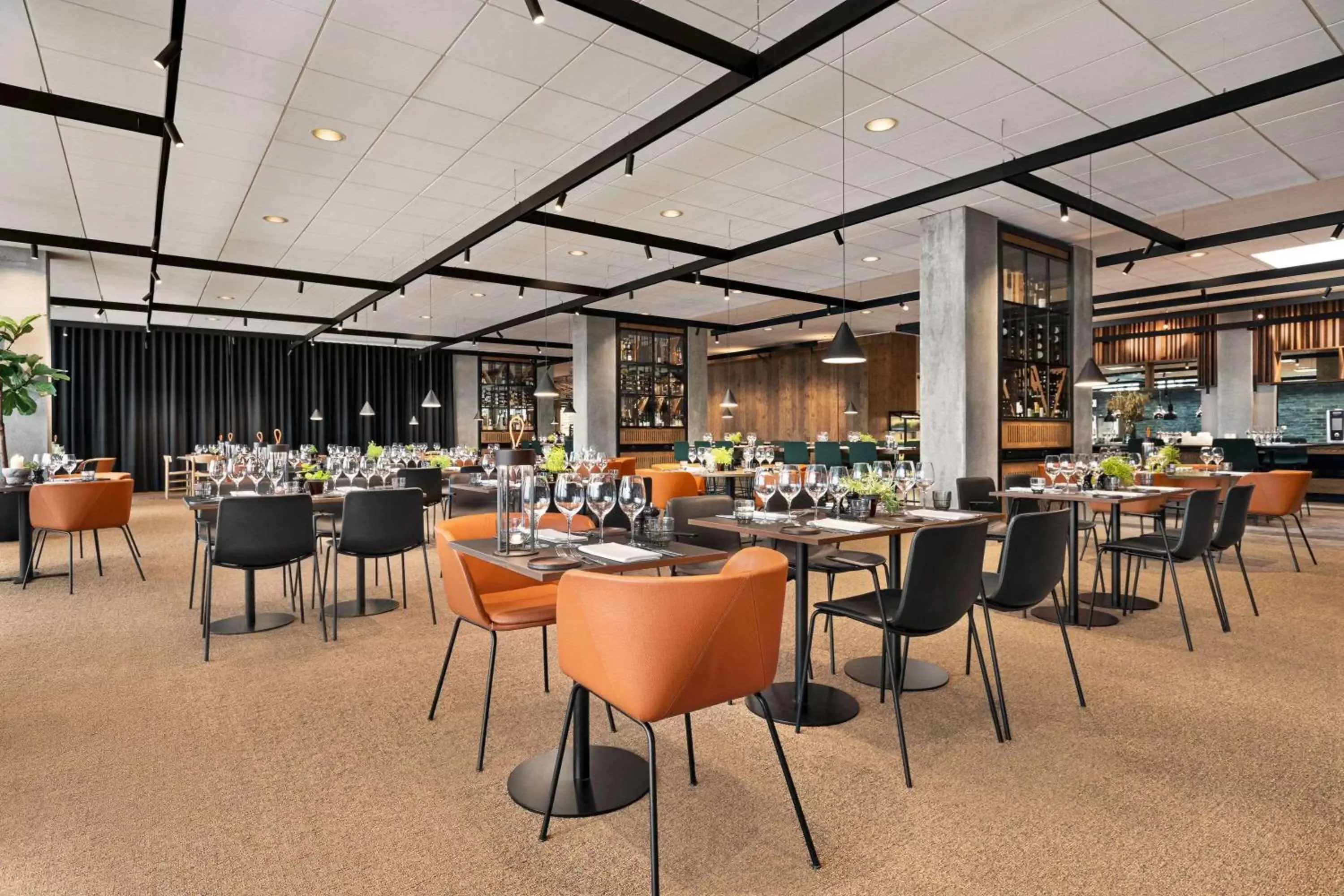 Restaurant/places to eat in Comwell Copenhagen Portside Dolce by Wyndham Restaurant/places to eat in Comwell Copenhagen Portside Dolce by Wyndham