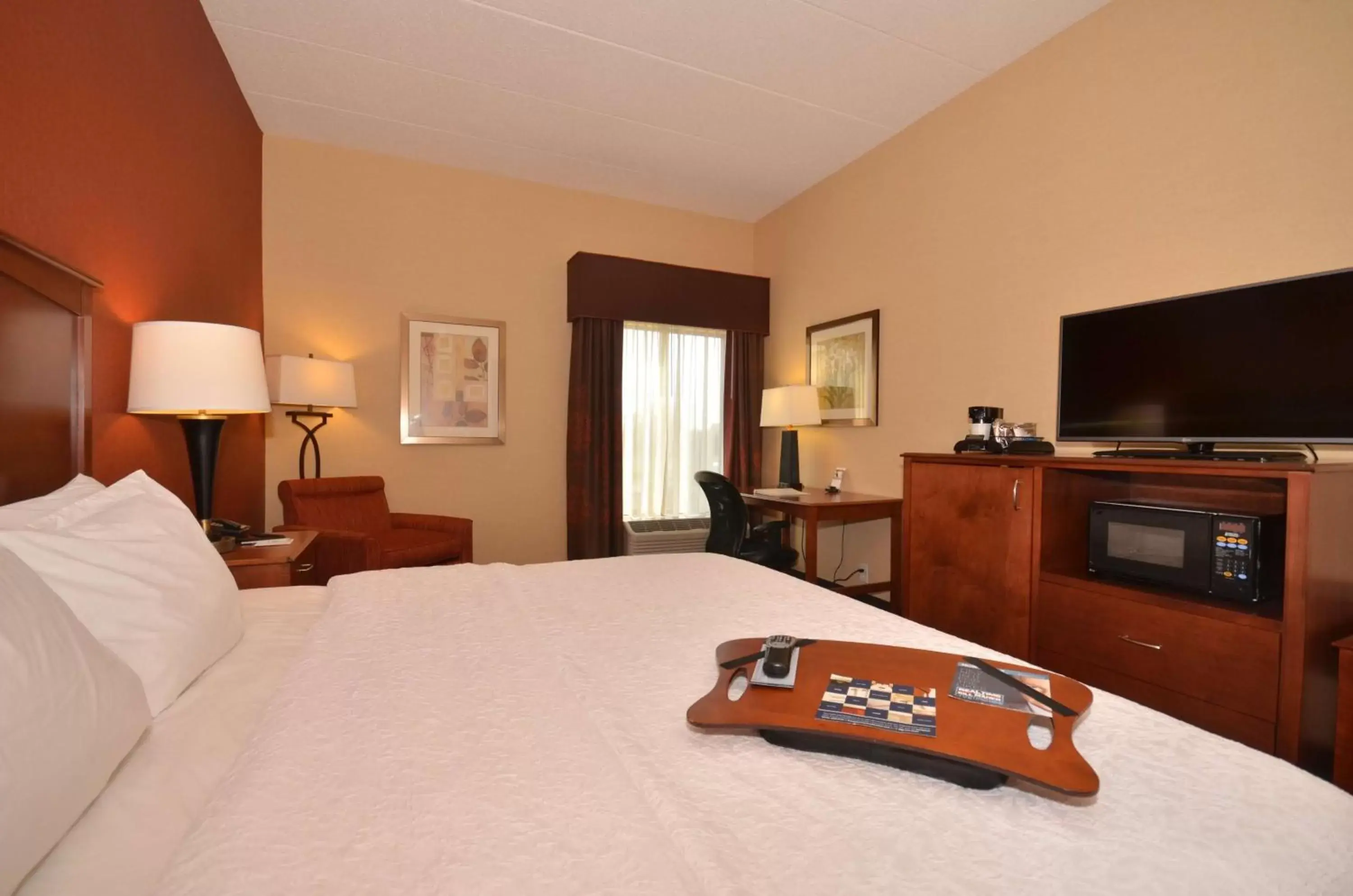 King Room - Disability Access/Non-Smoking with Tub in Hampton Inn Troy King Room - Disability Access/Non-Smoking with Tub in Hampton Inn Troy