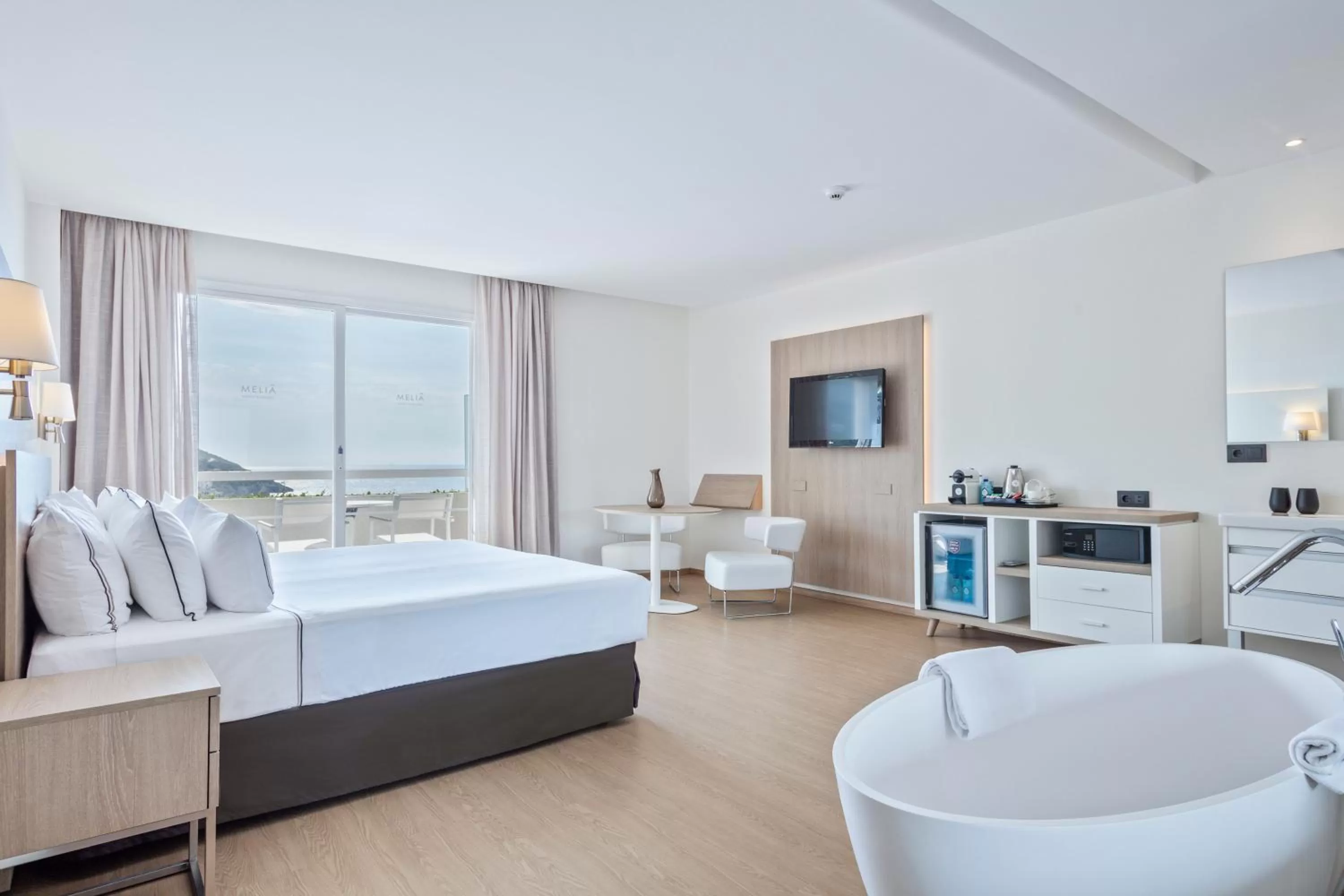 Grand Premium Room with Sea View in Melia Sitges