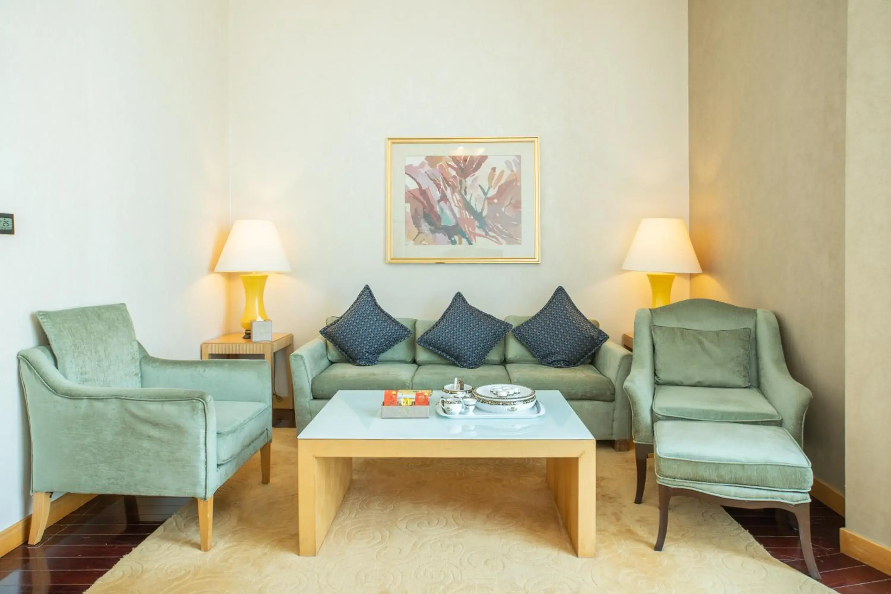 Living room, Seating Area in Shantou Junhua Haiyi Hotel