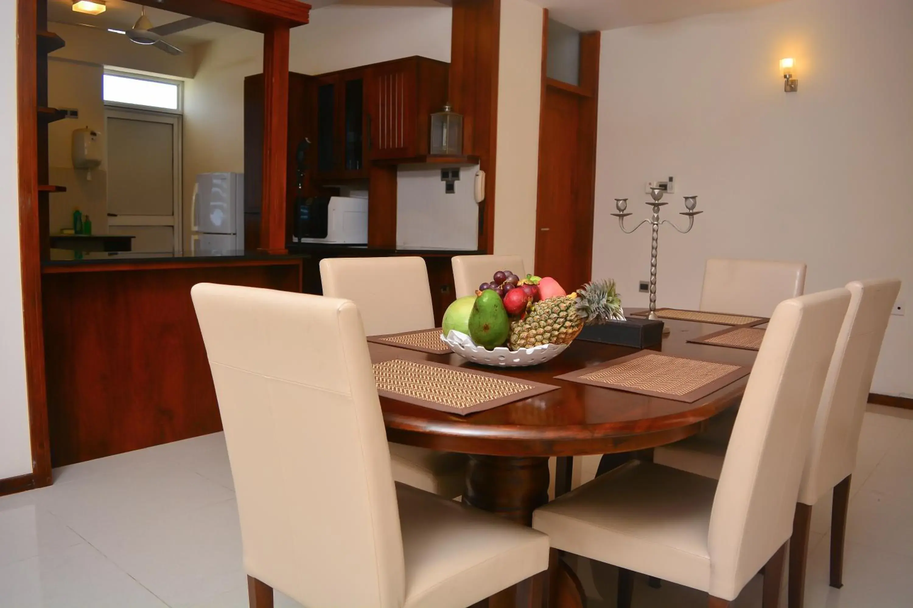 Dining Area in Unique Towers Luxury Boutique Suites