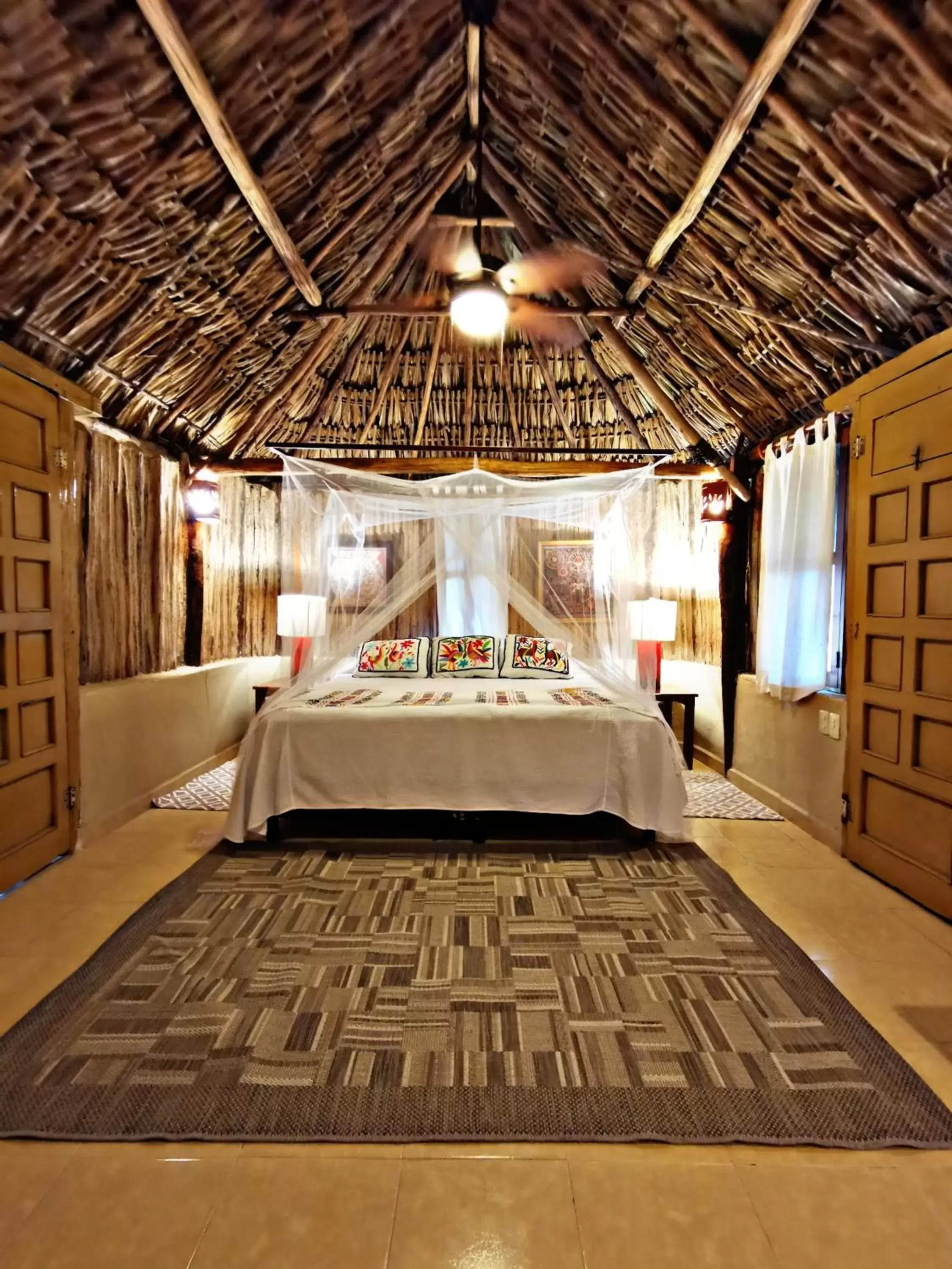 Bedroom, Bed in Casa Quetzal Hotel