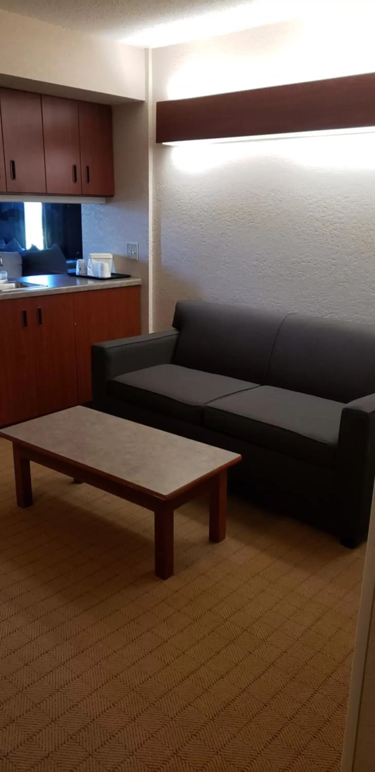 Seating Area in Microtel Inn & Suites by Wyndham Wellsville