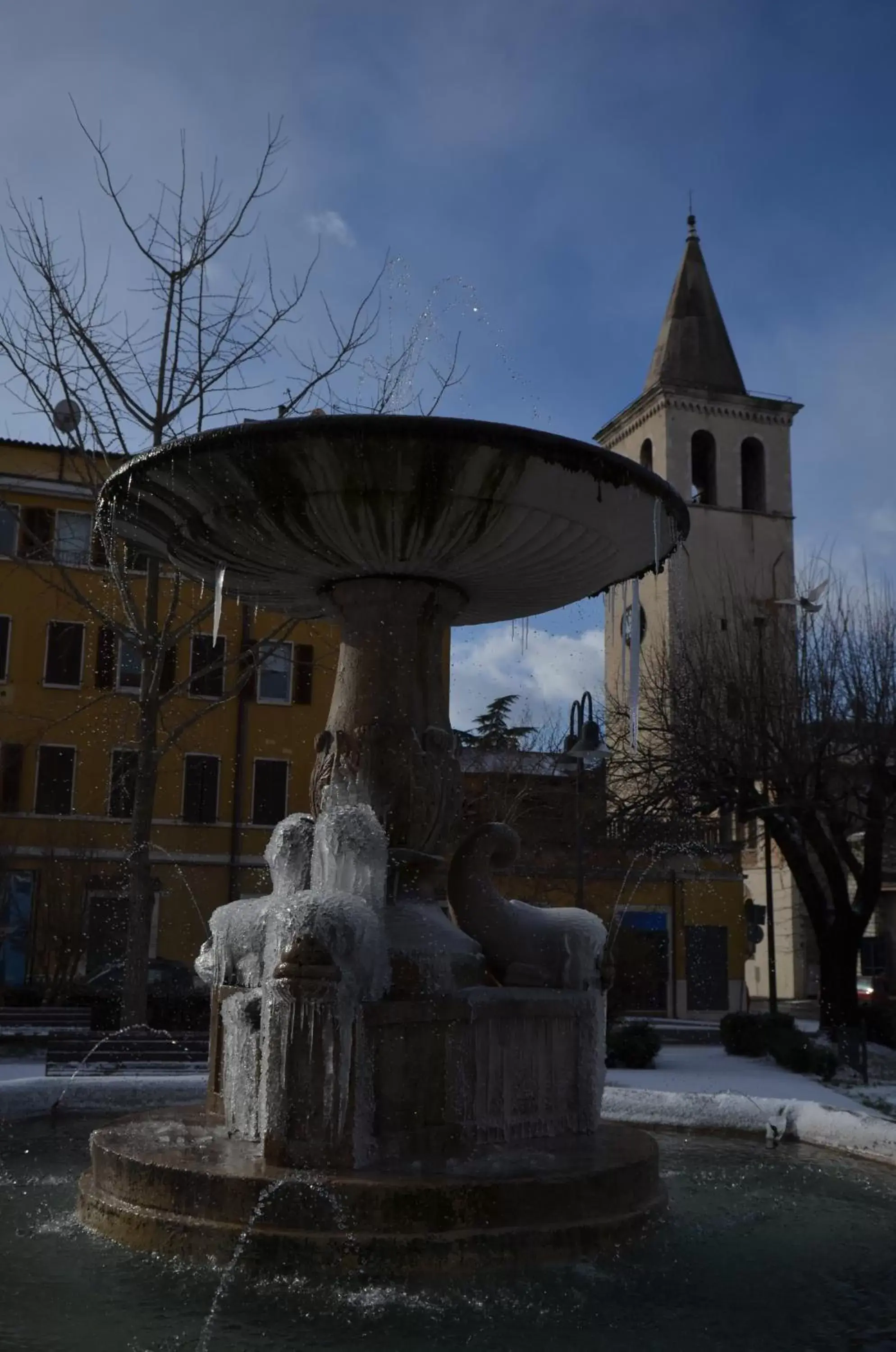 Decorative detail, Winter in Hotel Clarici