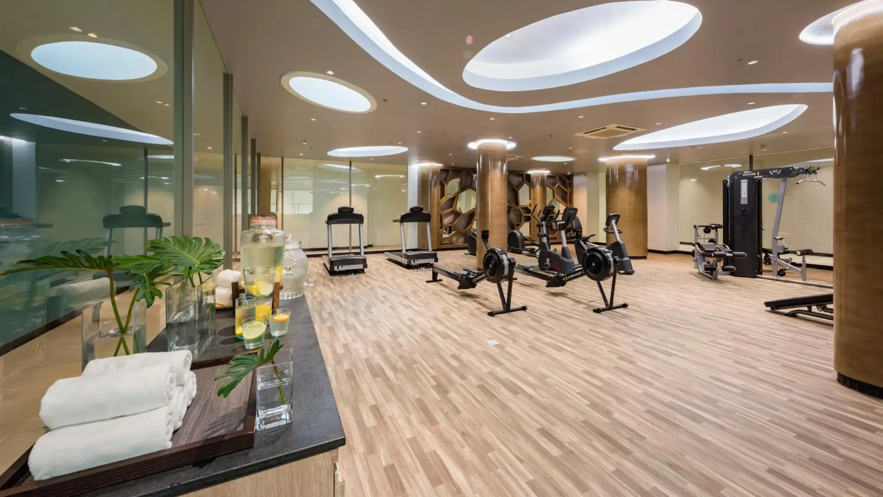 Fitness centre/facilities, Fitness Center/Facilities in Oceanfront Beach Resort - SHA Extra Plus