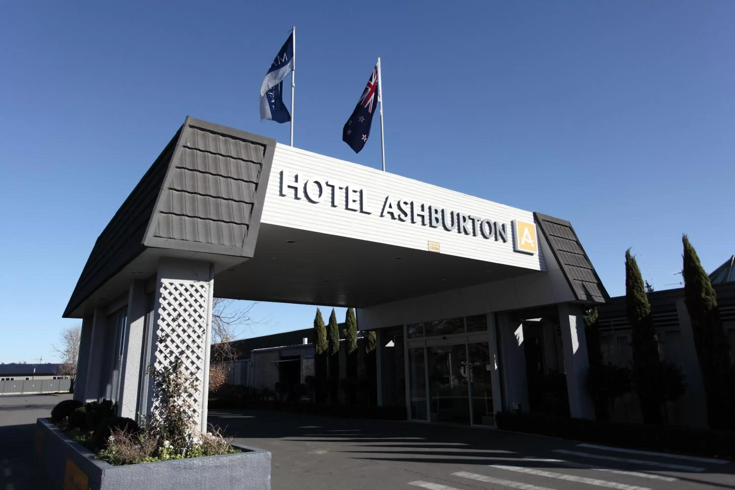 Facade/entrance in Hotel Ashburton