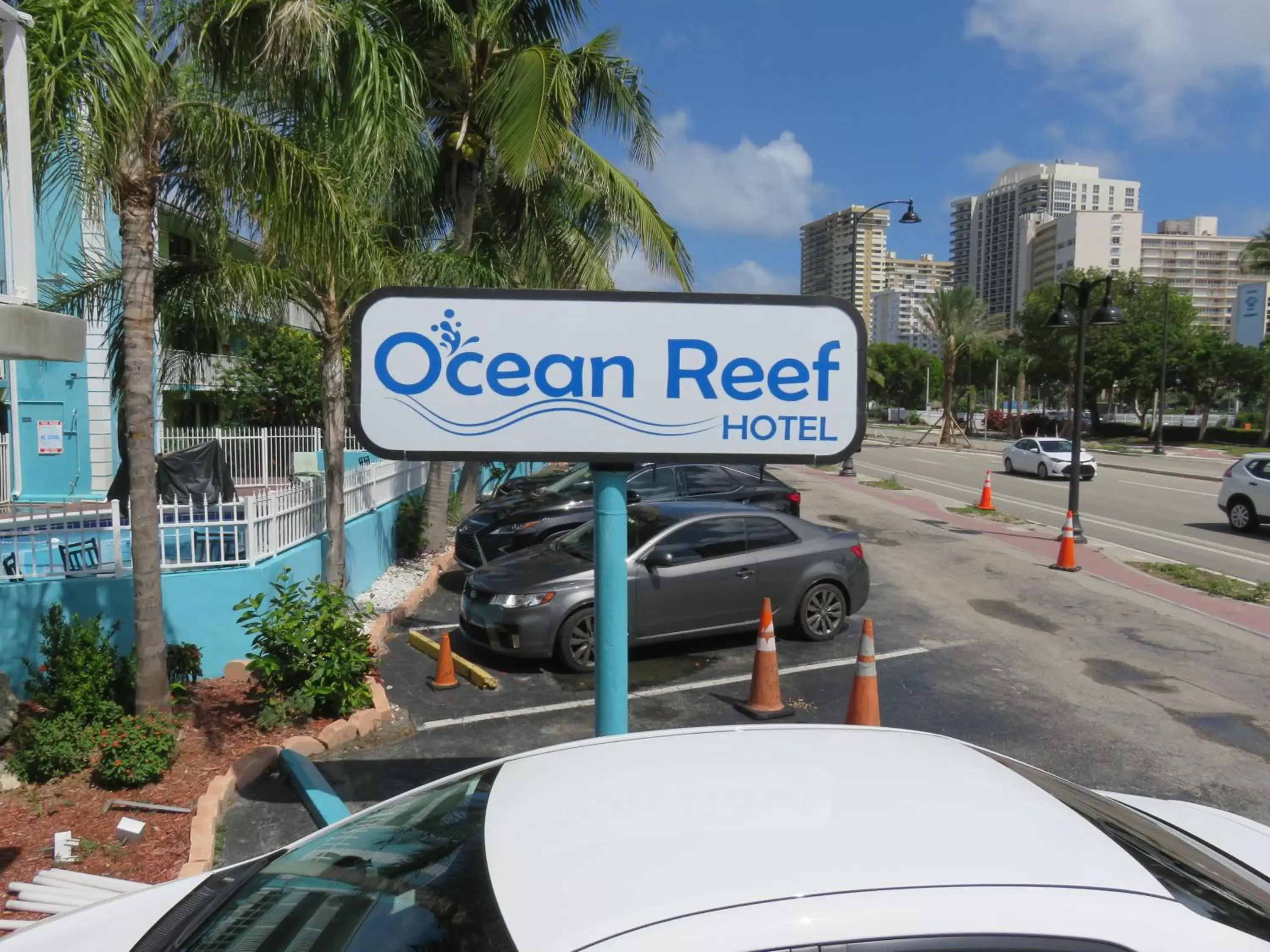 Facade/entrance in Ocean Reef Hotel
