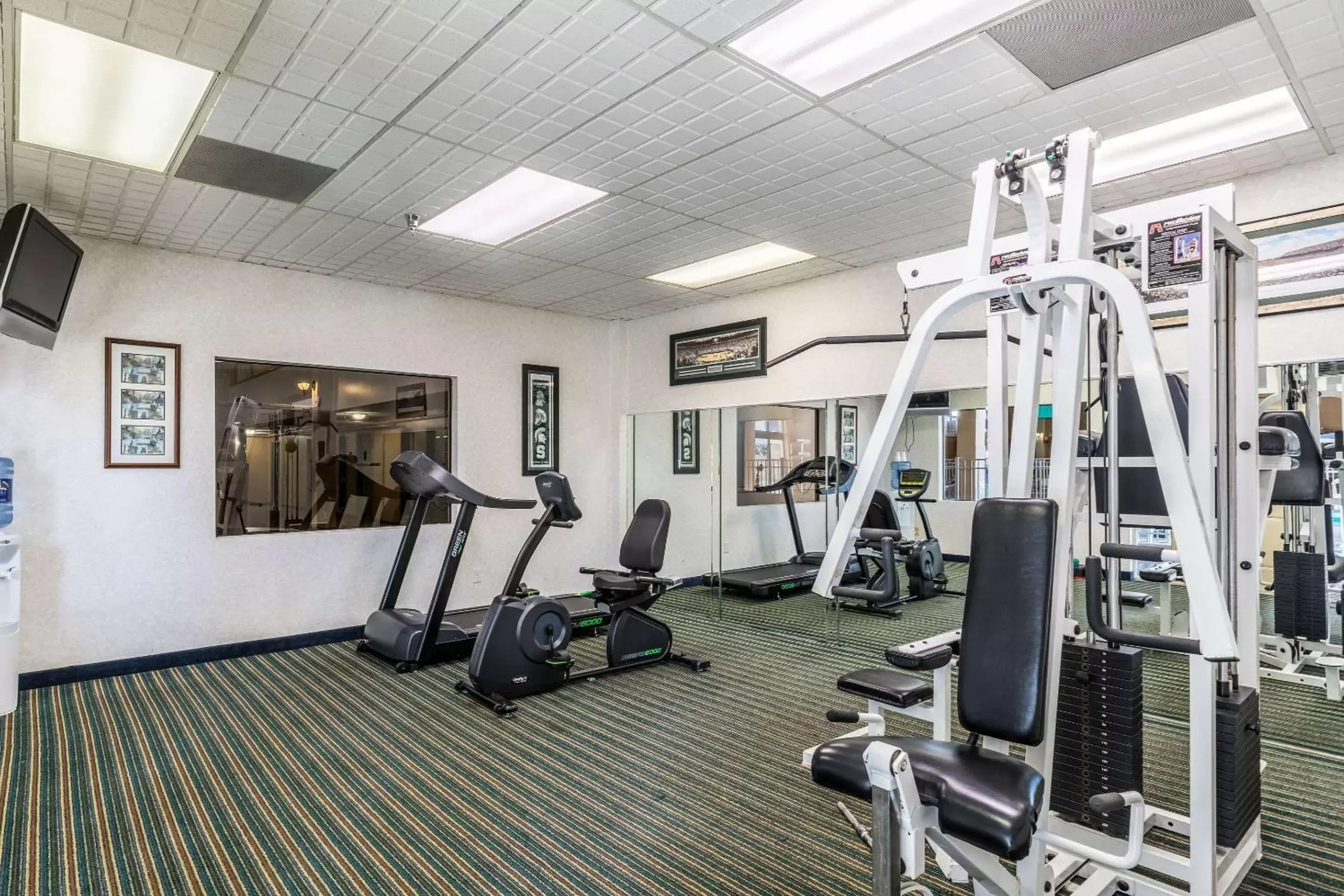 Fitness centre/facilities, Fitness Center/Facilities in Quality Inn University Lansing