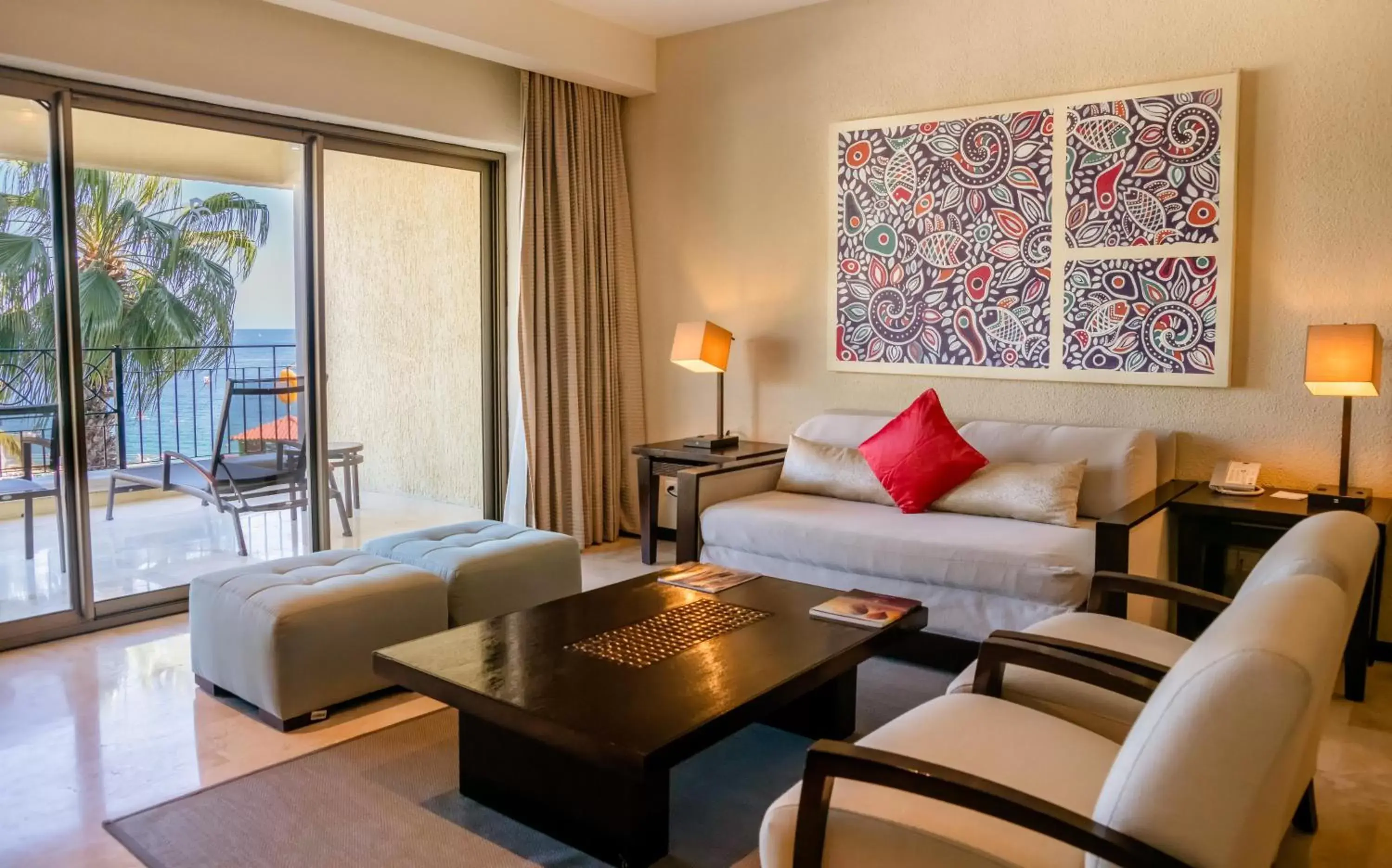 Living room, Seating Area in Casa Dorada Los Cabos Resort & Spa