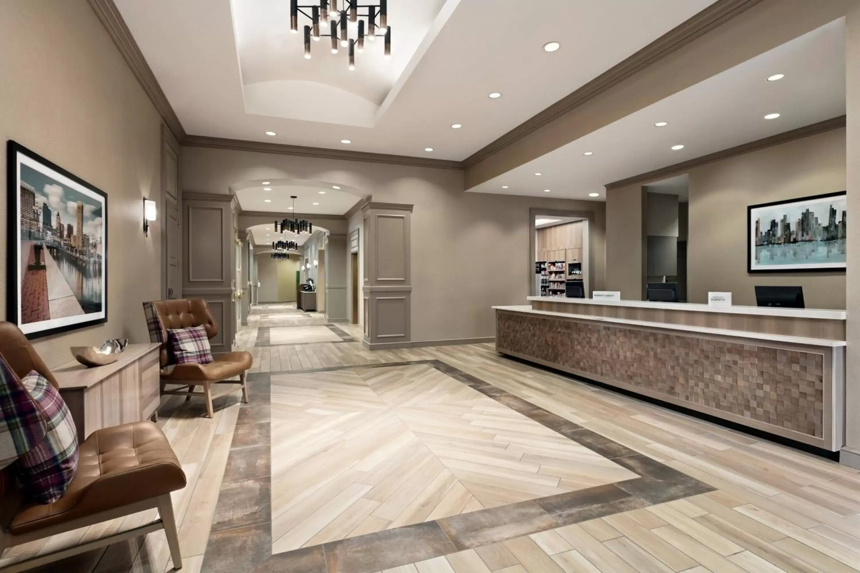 Lobby or reception, Lobby/Reception in Residence Inn by Marriott Baltimore Downtown/ Inner Harbor