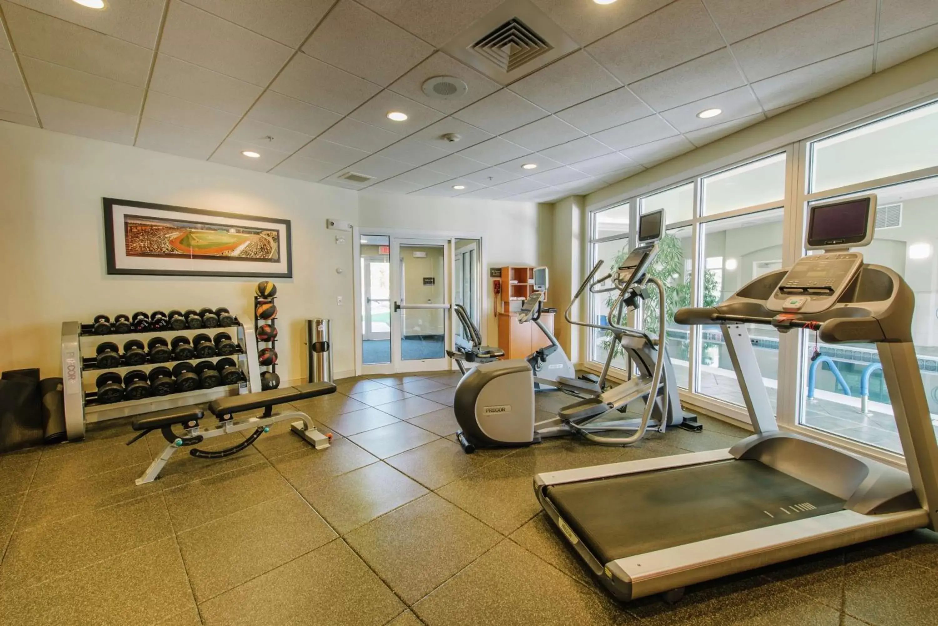 Fitness centre/facilities, Fitness Center/Facilities in Hilton Garden Inn Manchester Downtown