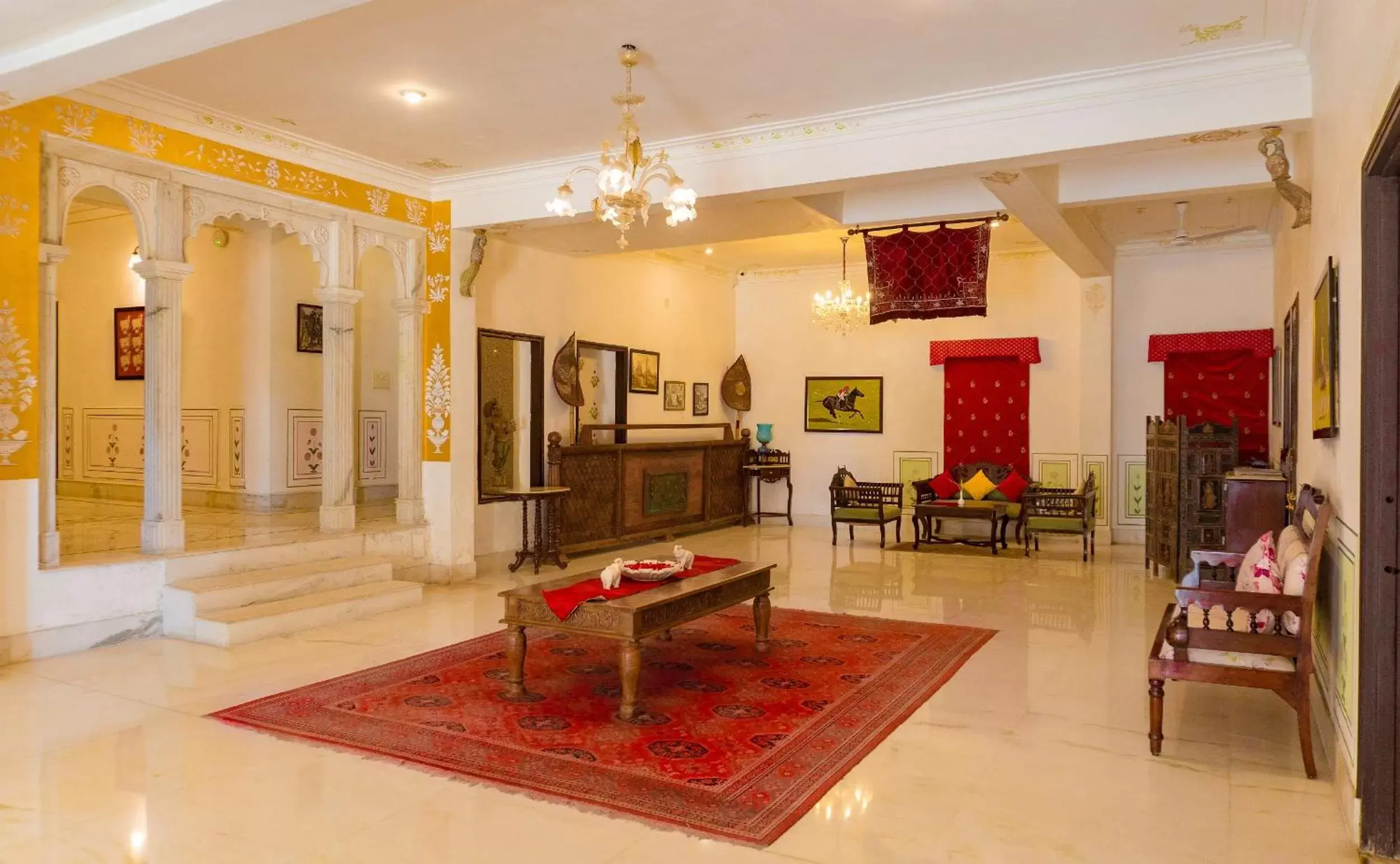 Lobby or reception in Amar Kothi Lobby or reception in Amar Kothi