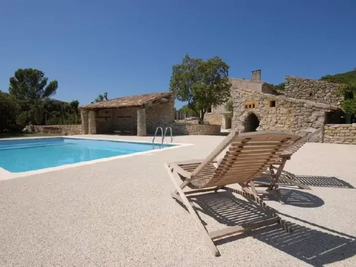 Pool view, Swimming Pool in Domaine de Cousignac